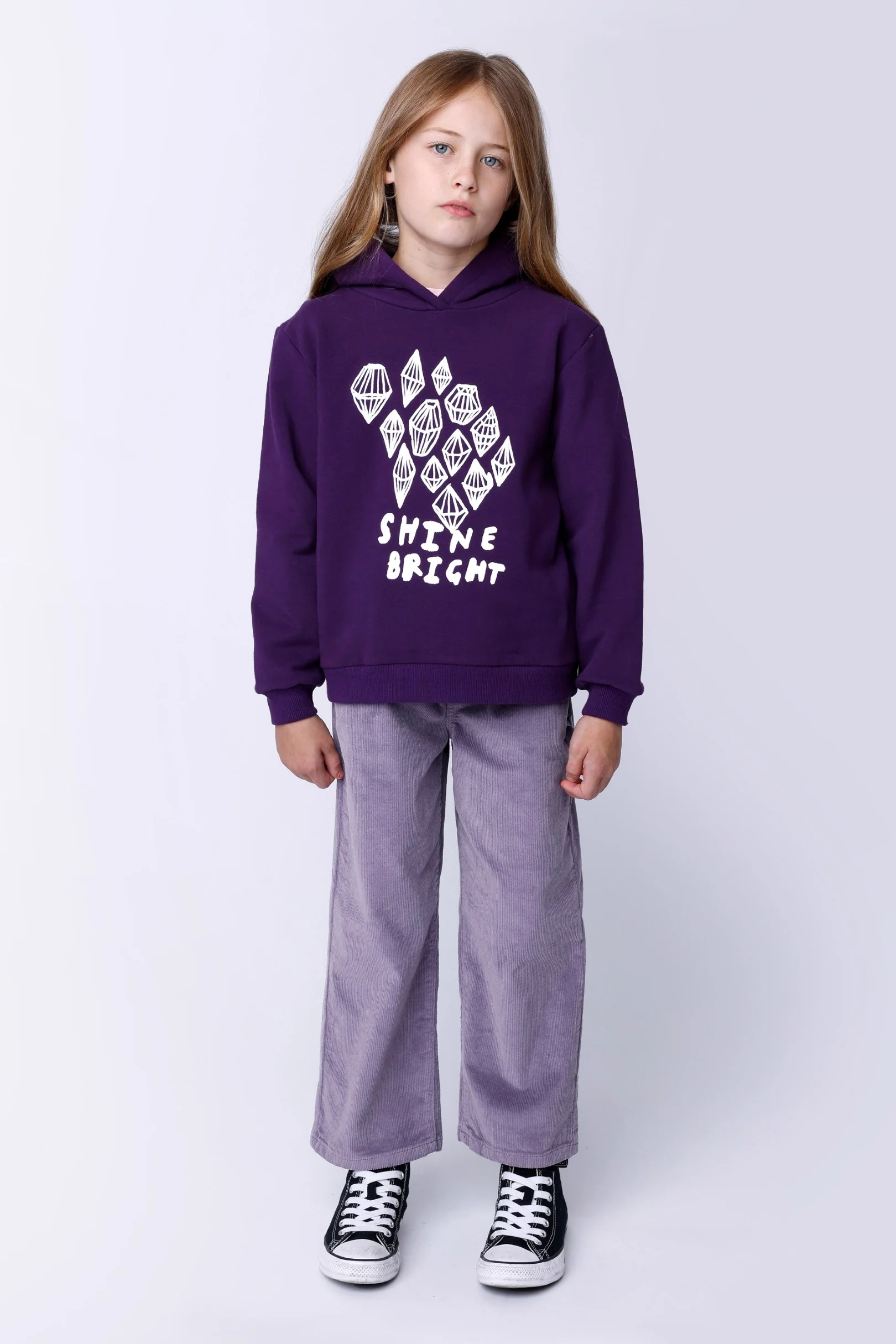 Cosy Cord Pants - Lilac - Image 3