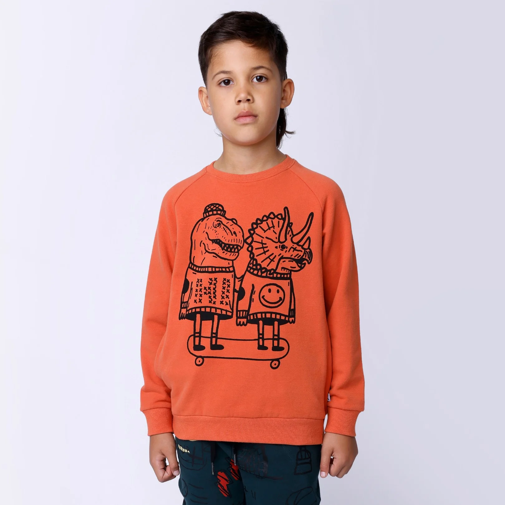 Dino Buddies Furry Crew - Orange - Image 2