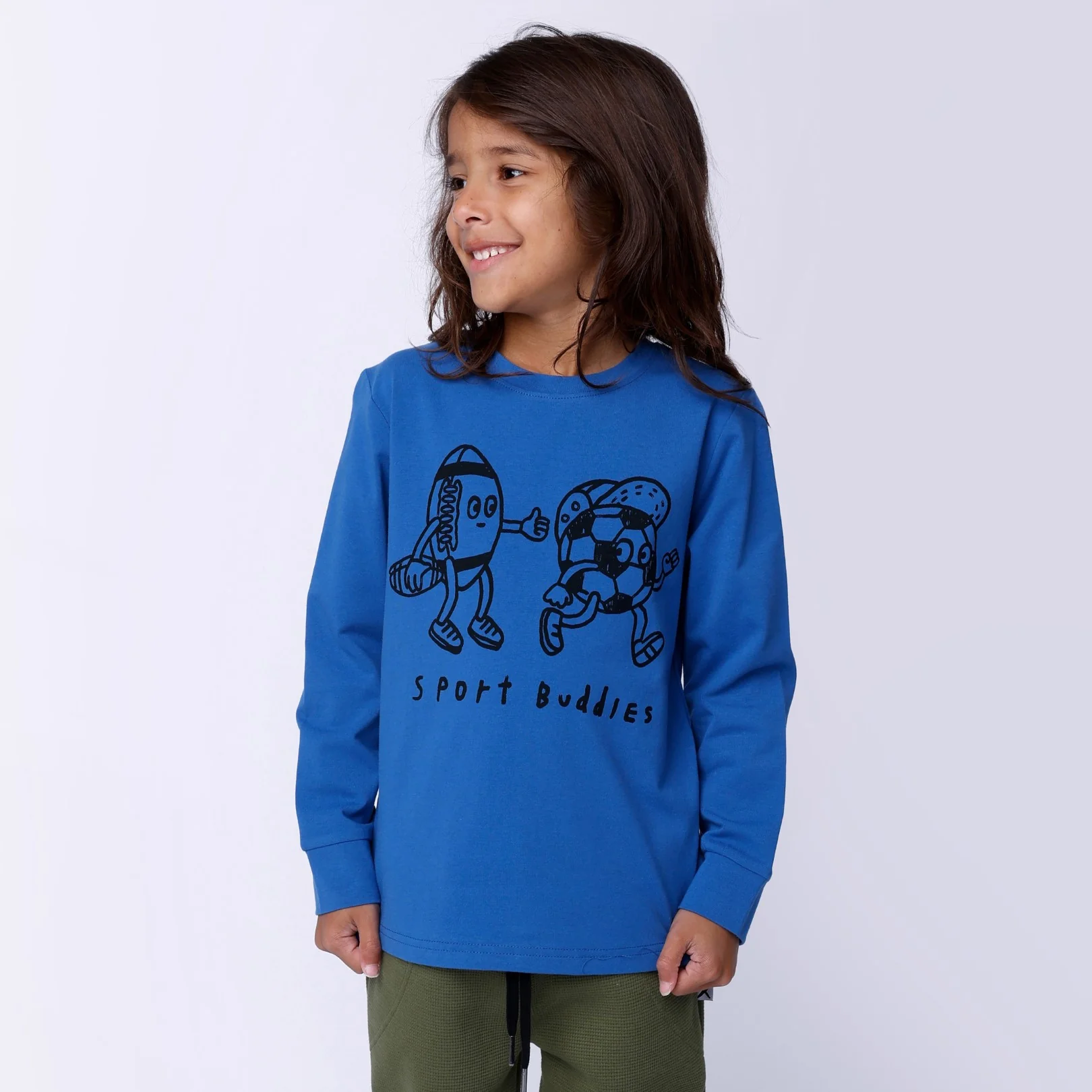 Sport Buddies Tee - Blue - Image 3
