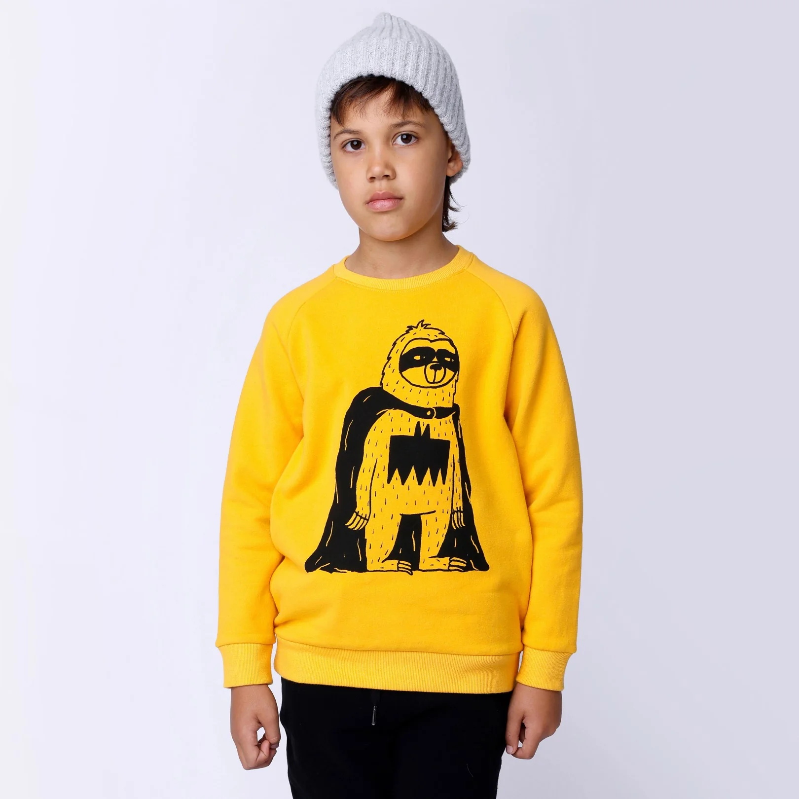 Super Sloth Furry Crew - Mustard - Image 2