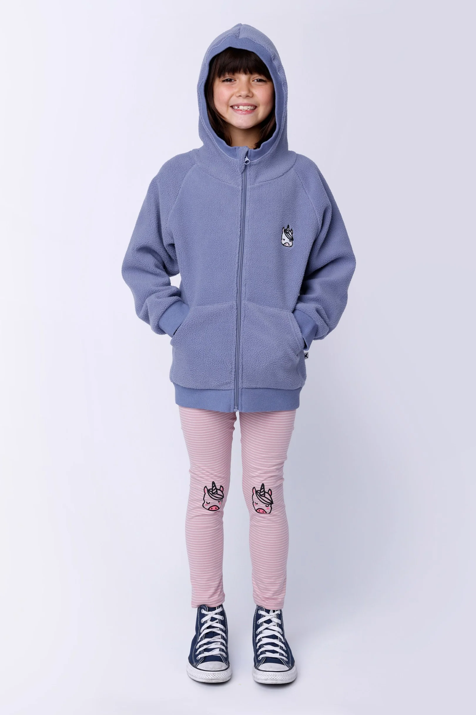 Unicorn Tights - Ballet Stripe - Image 2