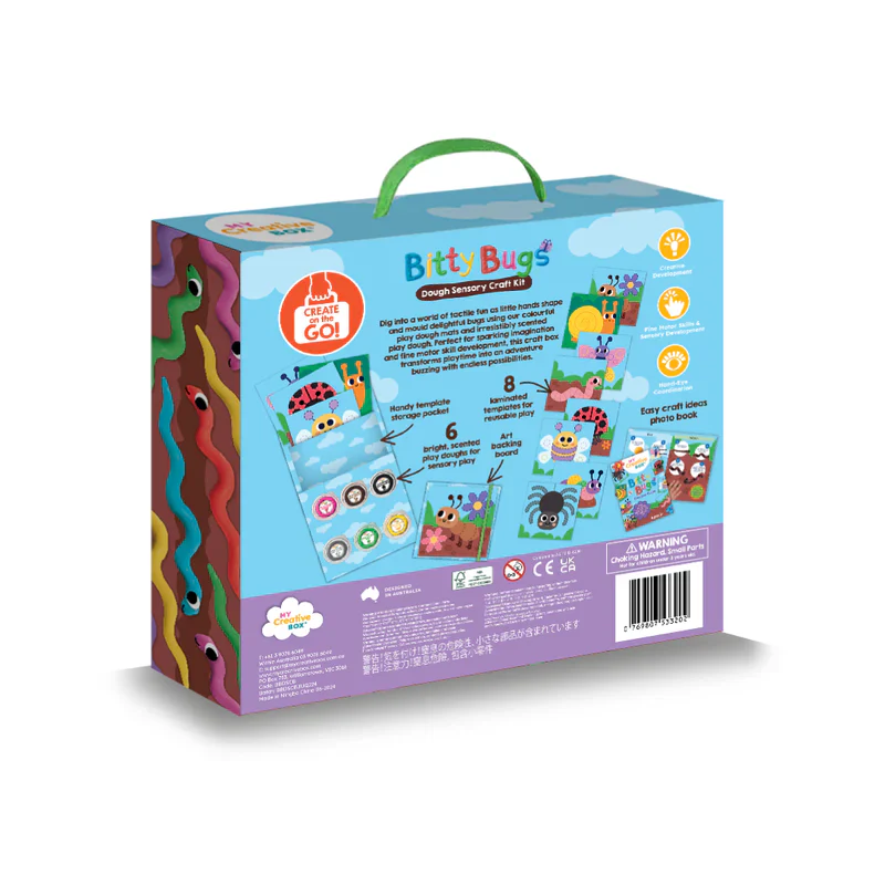 Bitty Bugs Dough Sensory Craft Box - Image 5
