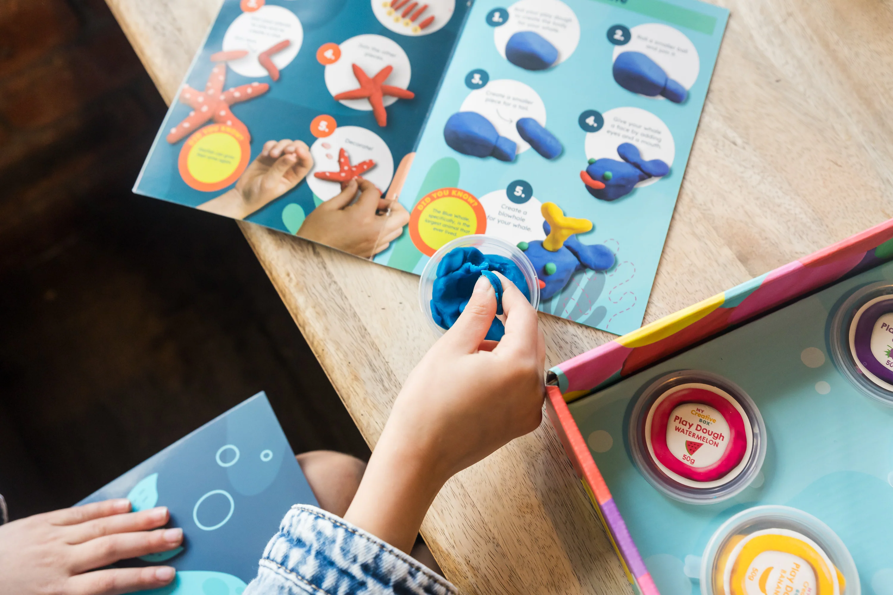 Under The Sea Dough Sensory Craft Box - Image 4