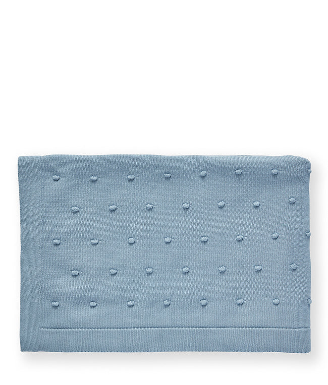 Bobble Baby Blanket - Baby Blue - Image 4