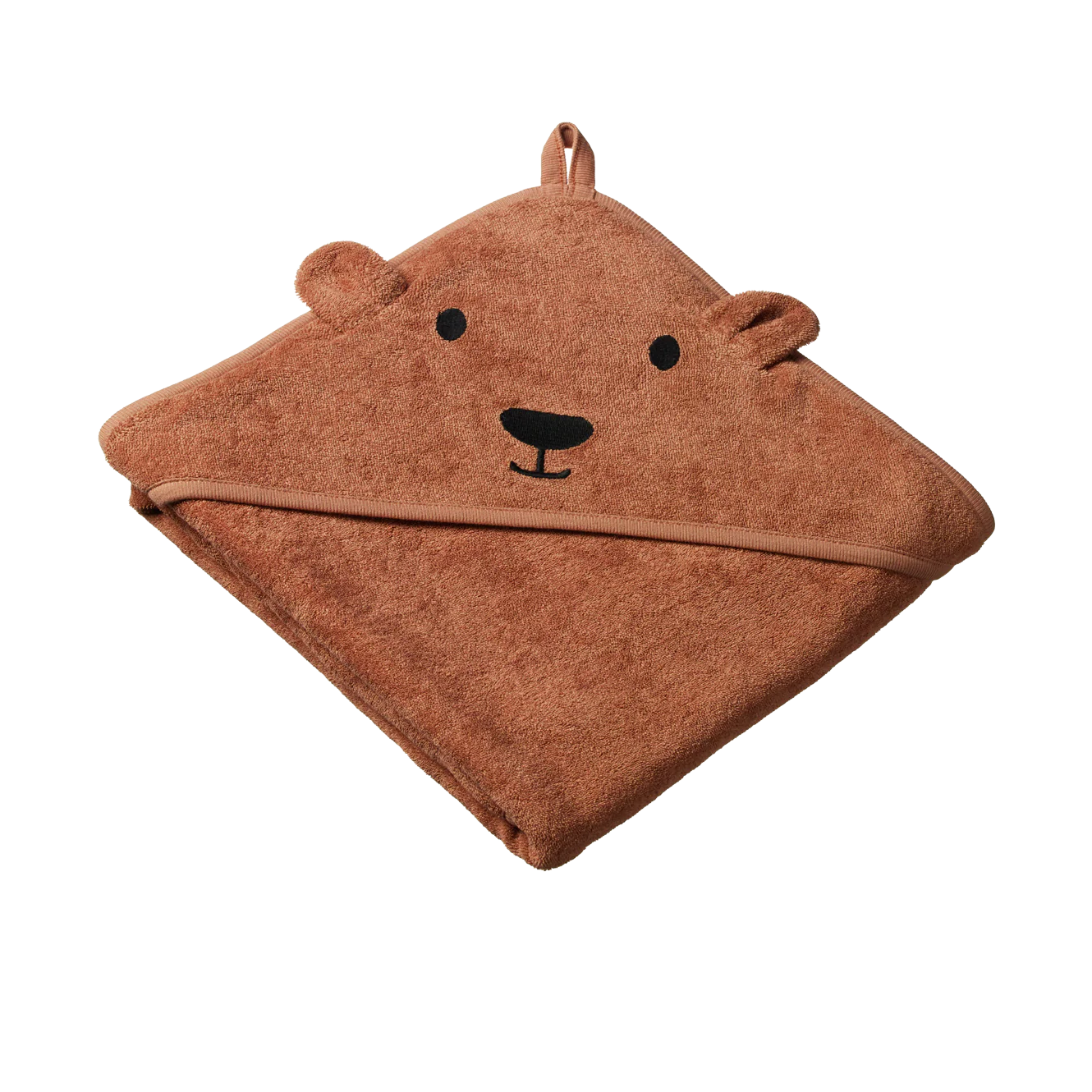 Bear Hooded Towel - Hazelnut - Image 3