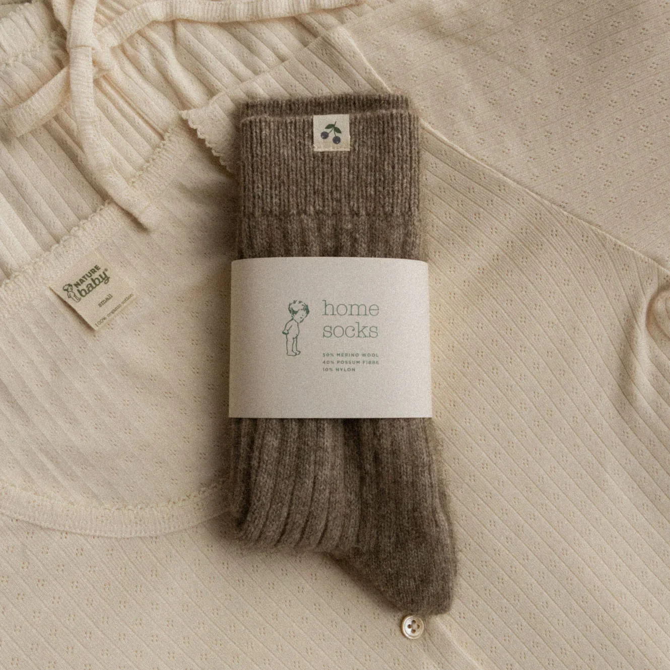 Home Socks - Oatmeal - Image 4