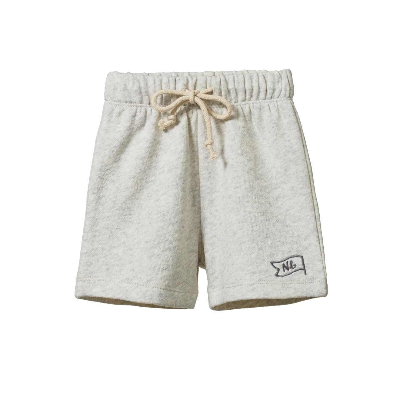 Jimmy Shorts Sweatshirt Knit - Light Grey Marl