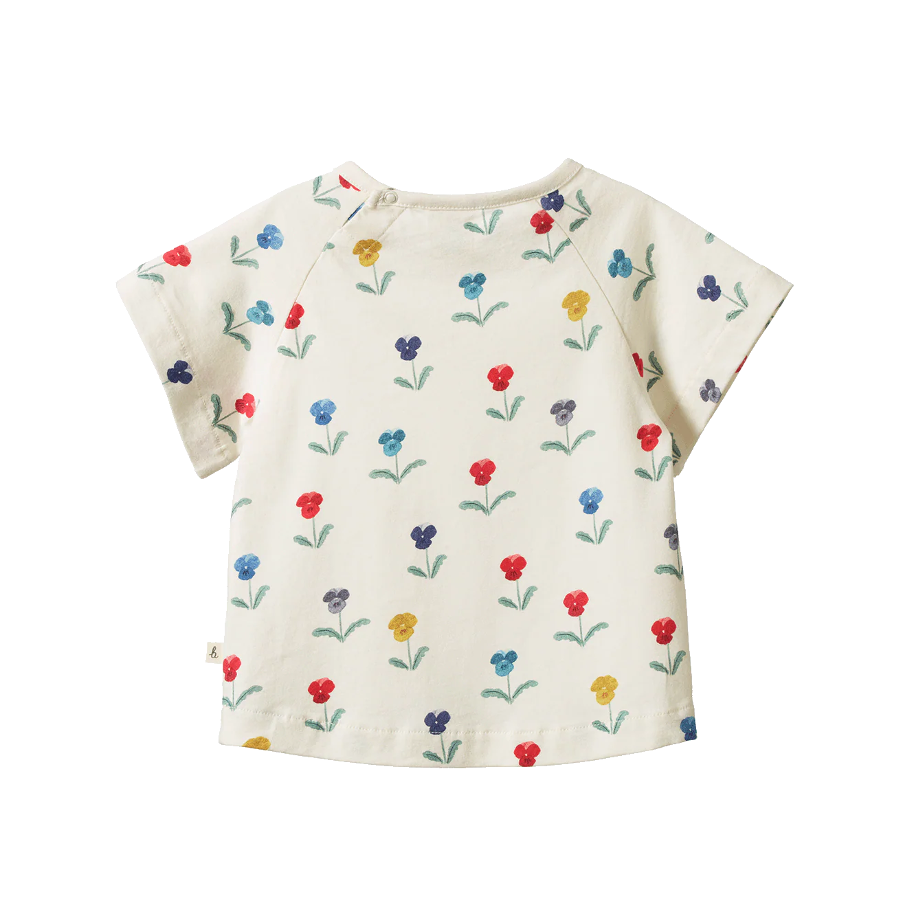 Juniper Tee - Delphine Blooms Print - Image 4