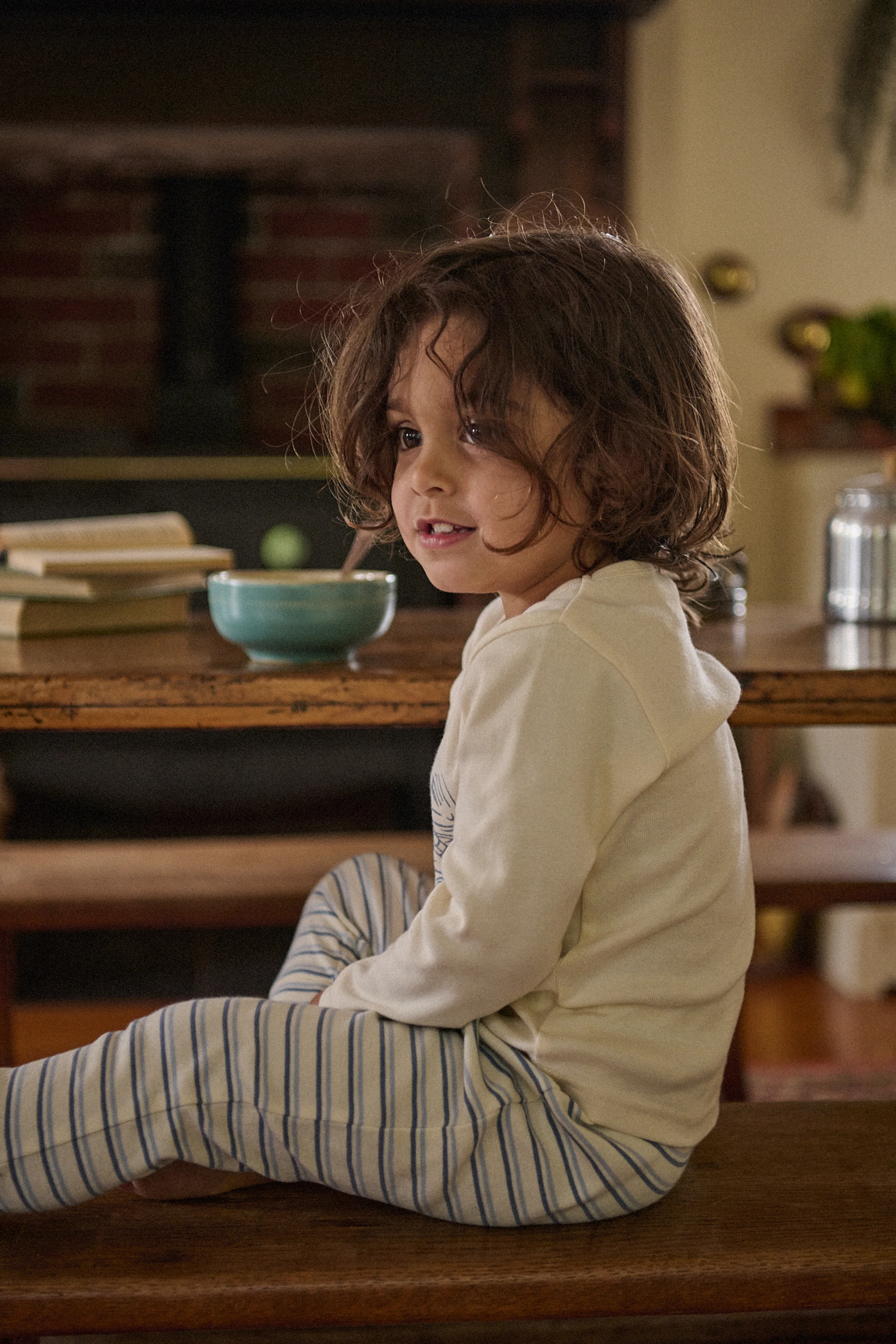 Long Sleeve Pyjamas - Franklin Print - Image 3