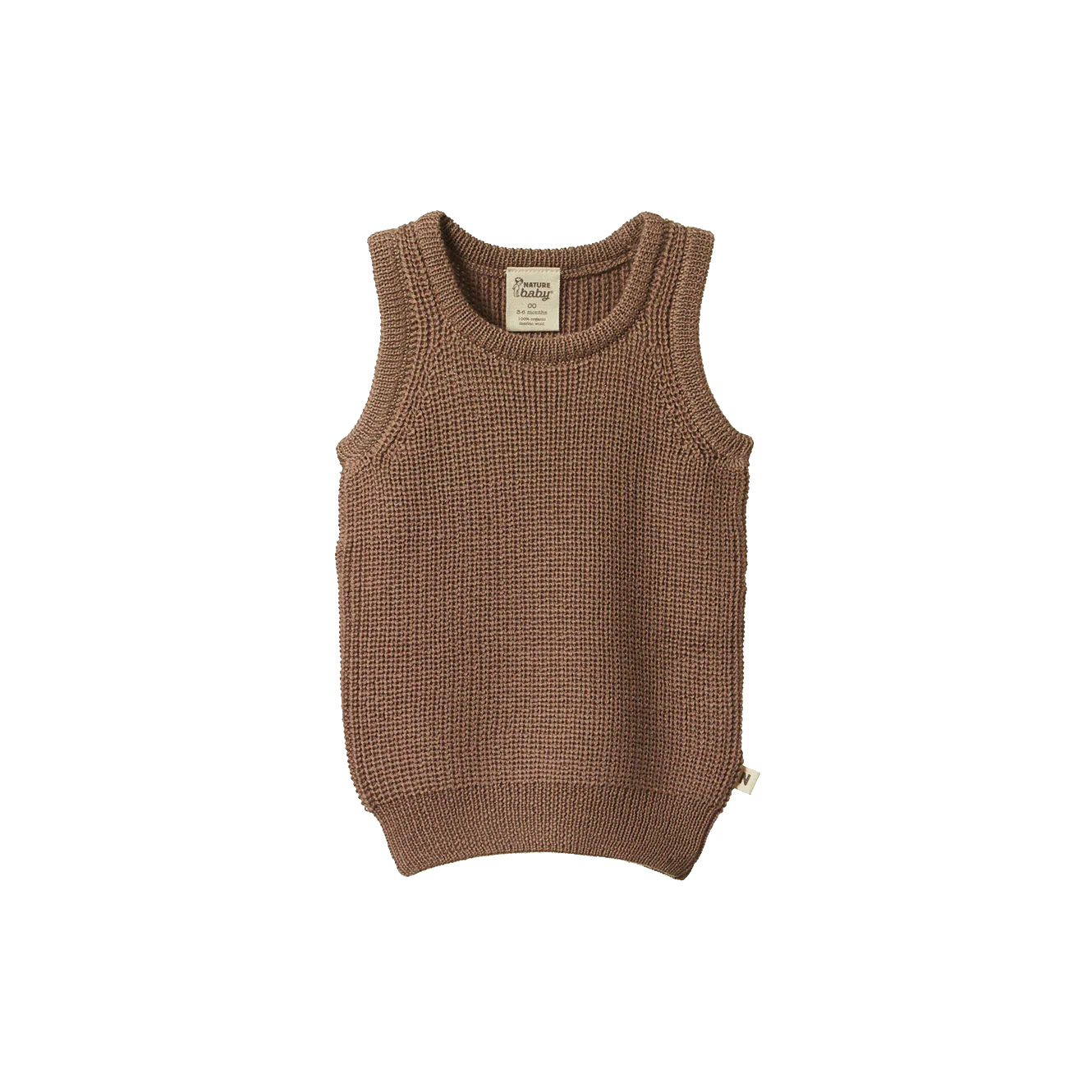 Merino Knit Vest - Sparrow Chunky Knit