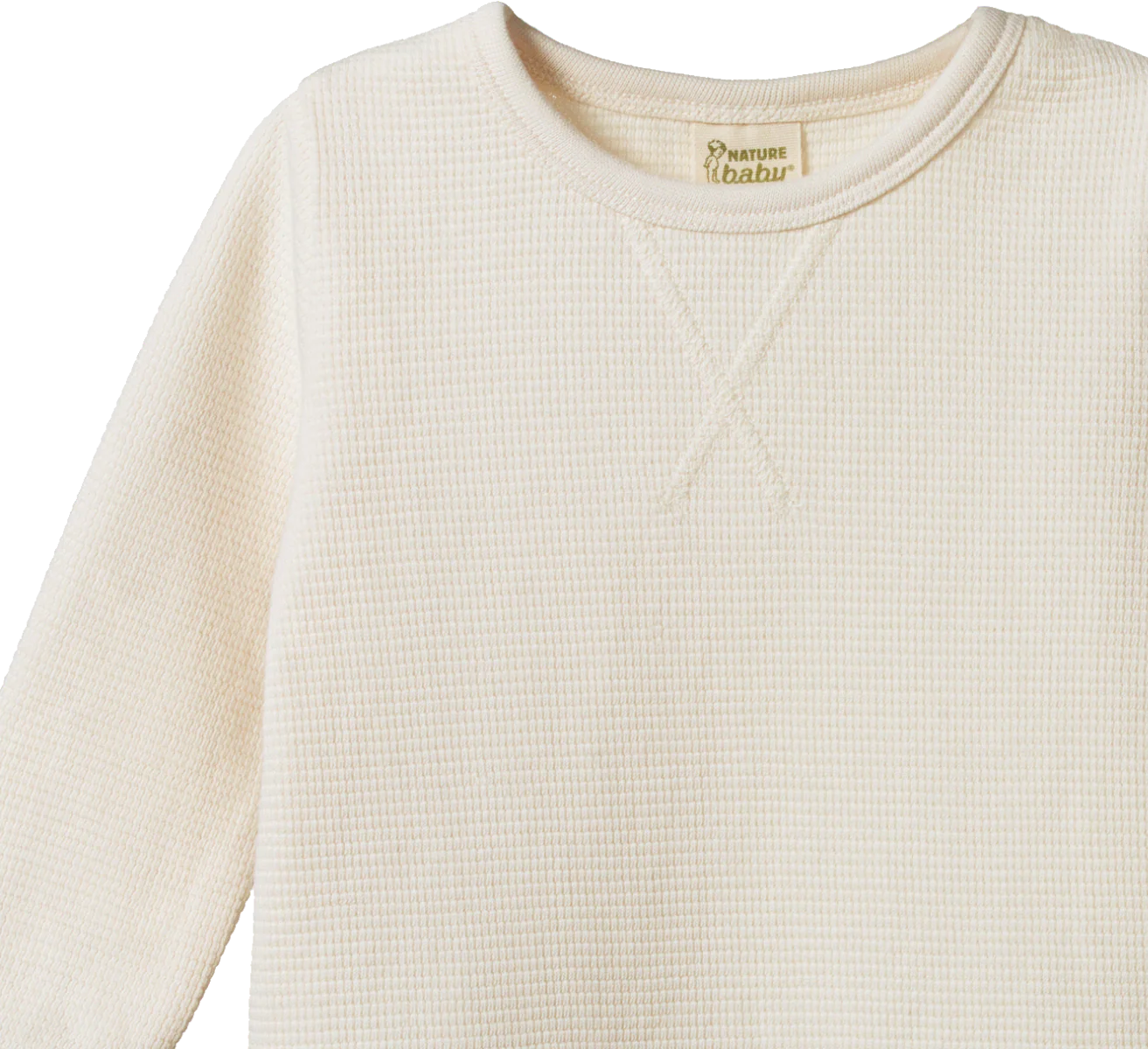 Waffle Tee - Natural - Image 2