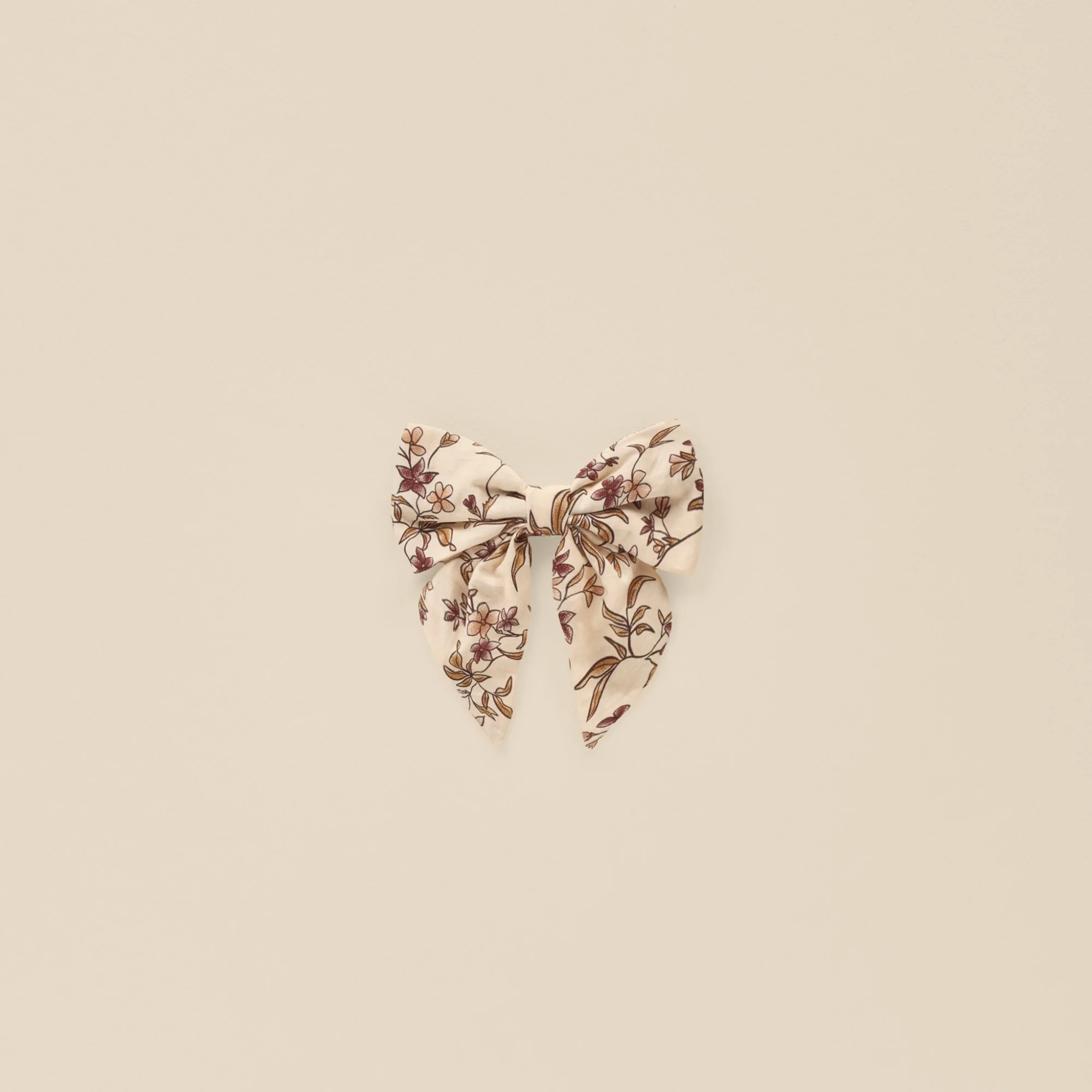 Nora Lee Bow - Fig Floral