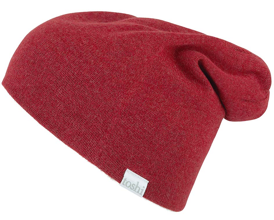 Toshi Organic Beanie - Slinky / Rosewood - Image 3