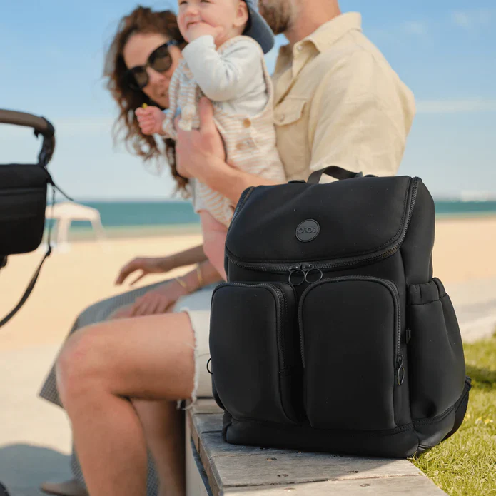 Nappy Backpack - Black Neo - Image 2