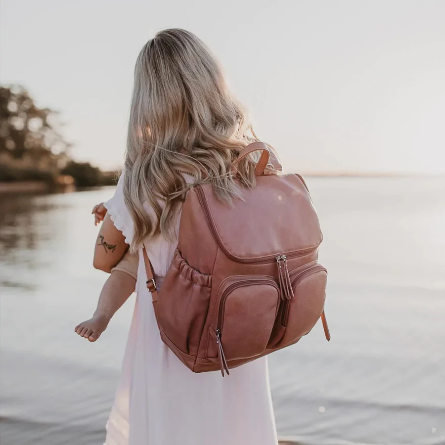 Nappy Backpack - Dusty Rose - Image 2