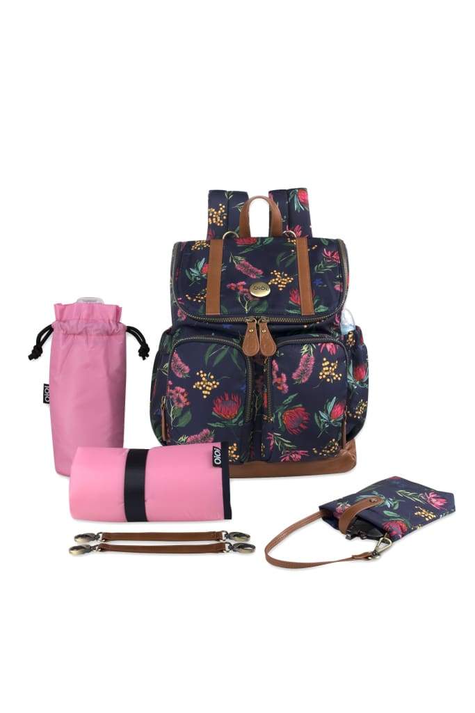 Nappy Backpack - Floral Botanical - Image 5