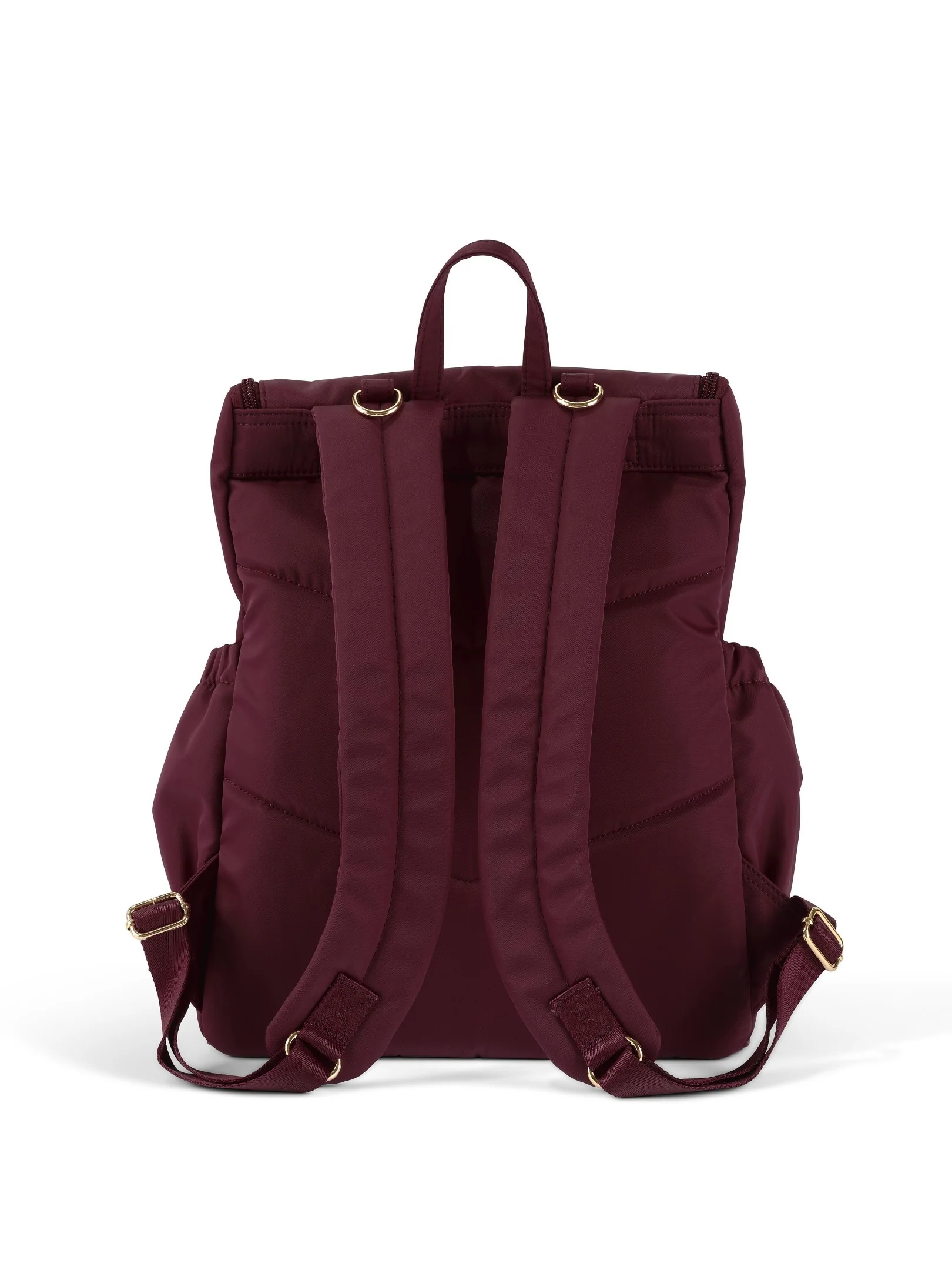 Nappy Backpack - Nylon Mulberry - Image 8