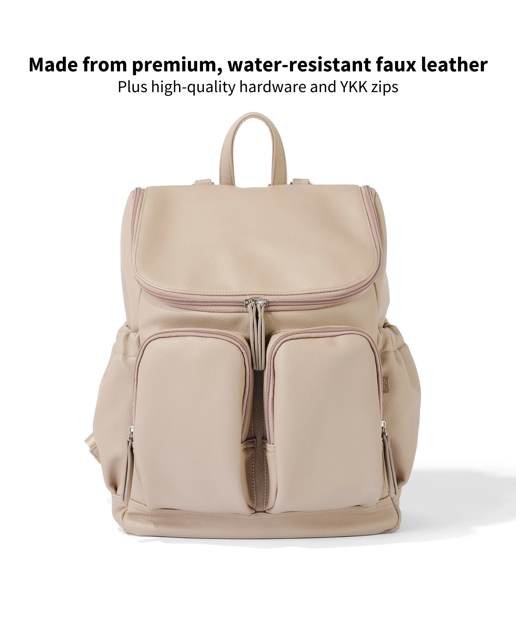 Nappy Backpack - Oat Dimple - Image 6