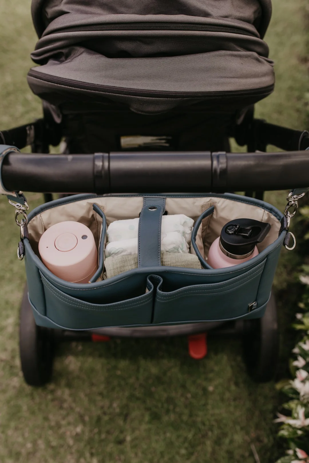 Stroller Organiser - Stone Blue - Image 7