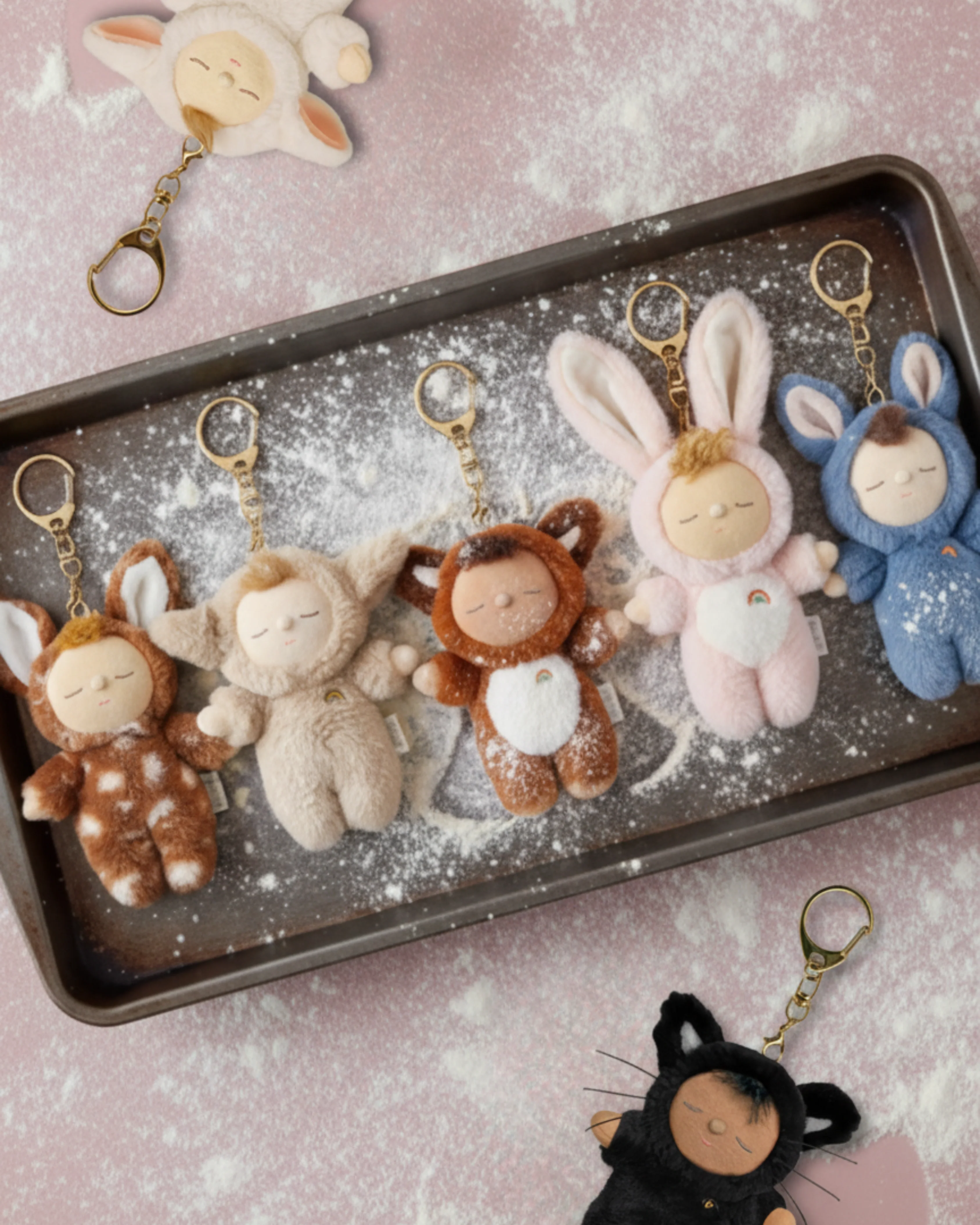 Cozy Bag Charm - Lamby Pookie - Image 4
