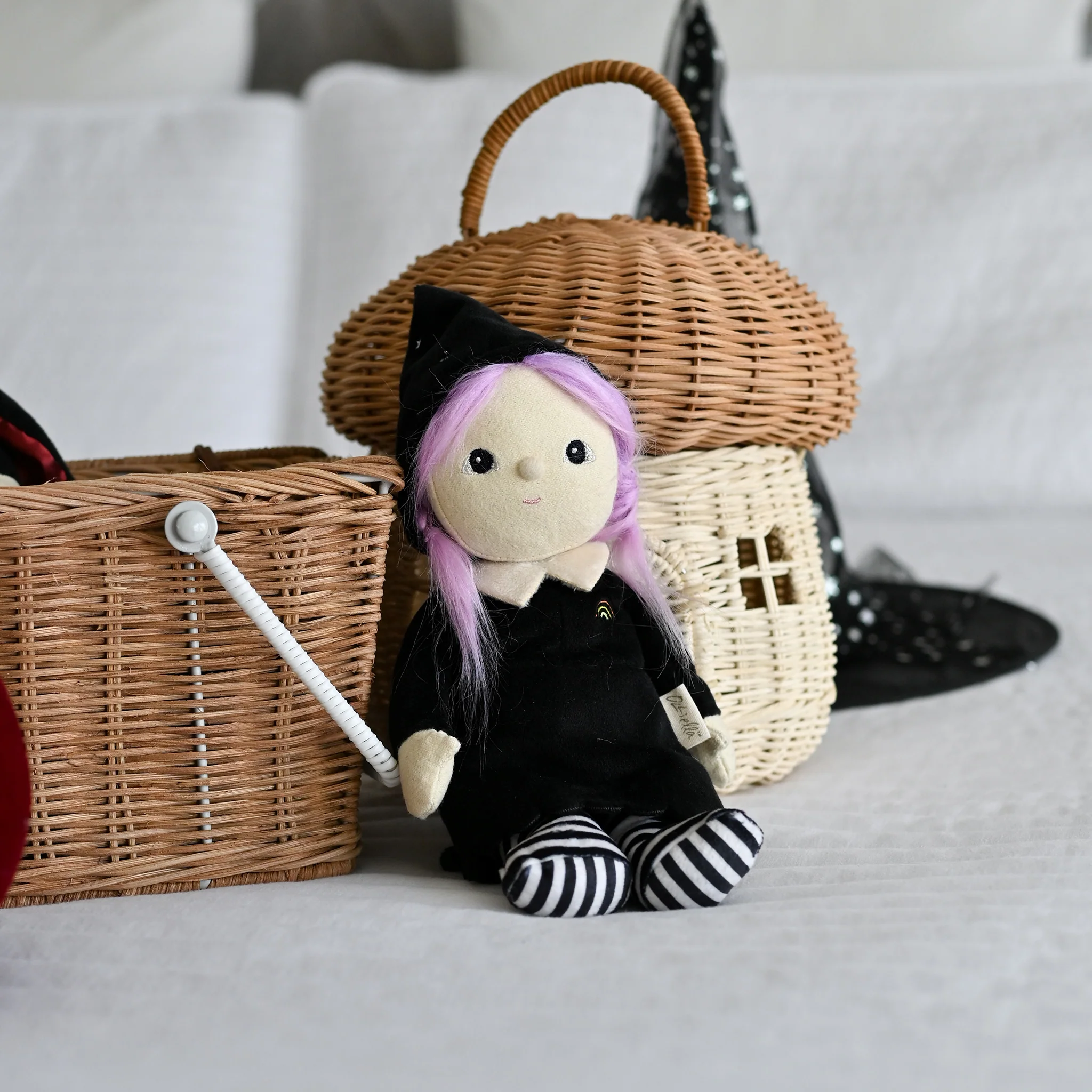 Dinky Dinkum Doll Willa Witch Black - Image 3