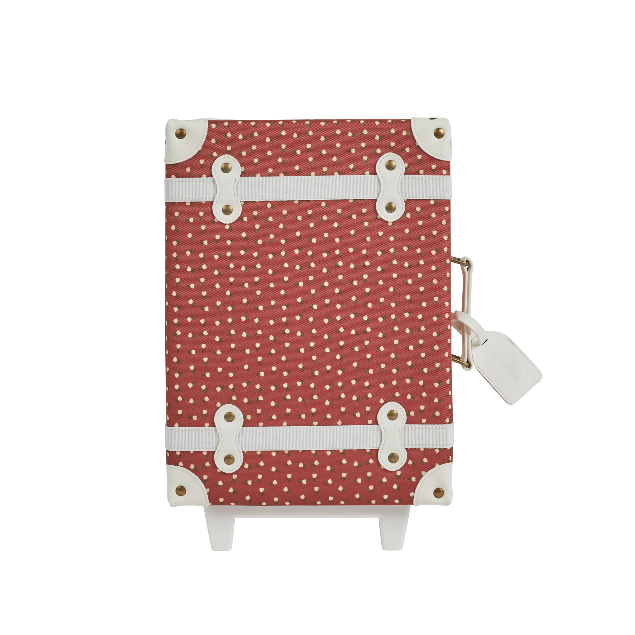 Holiday See-Ya Suitcase - Sweetheart Red