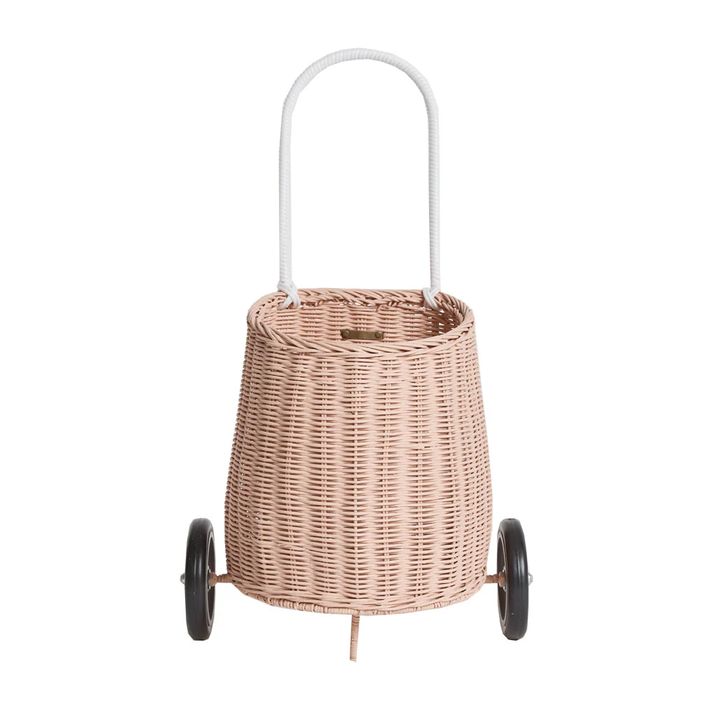 Rattan Luggy Basket - Rose - Image 5