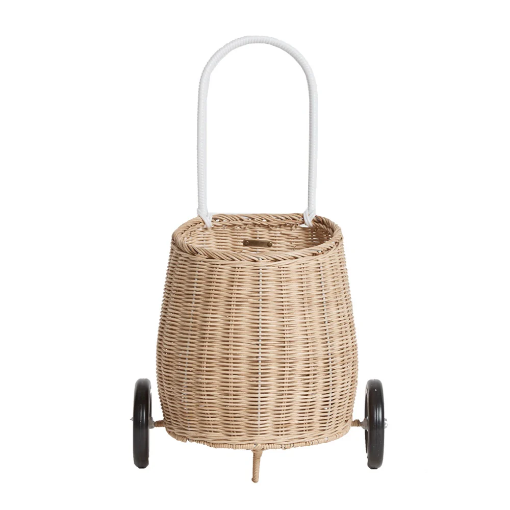 Rattan Luggy Basket - Straw - Image 4