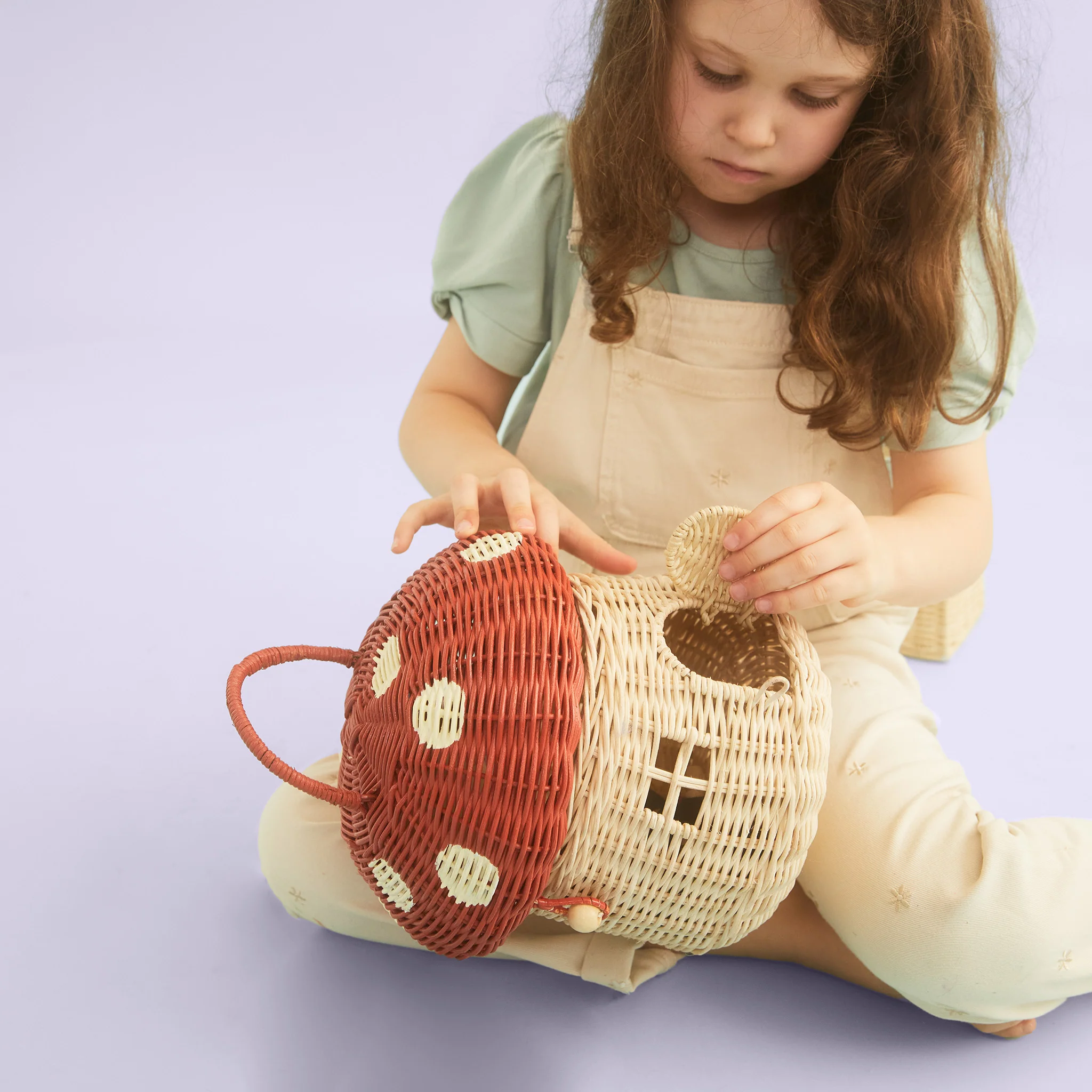 Rattan Mushroom Basket - Image 6