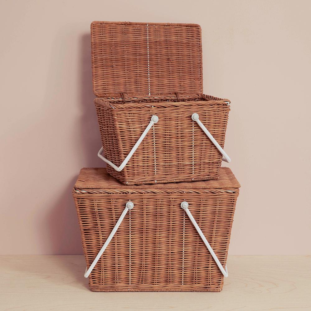 Rattan Piki Basket Medium - Natural - Image 5