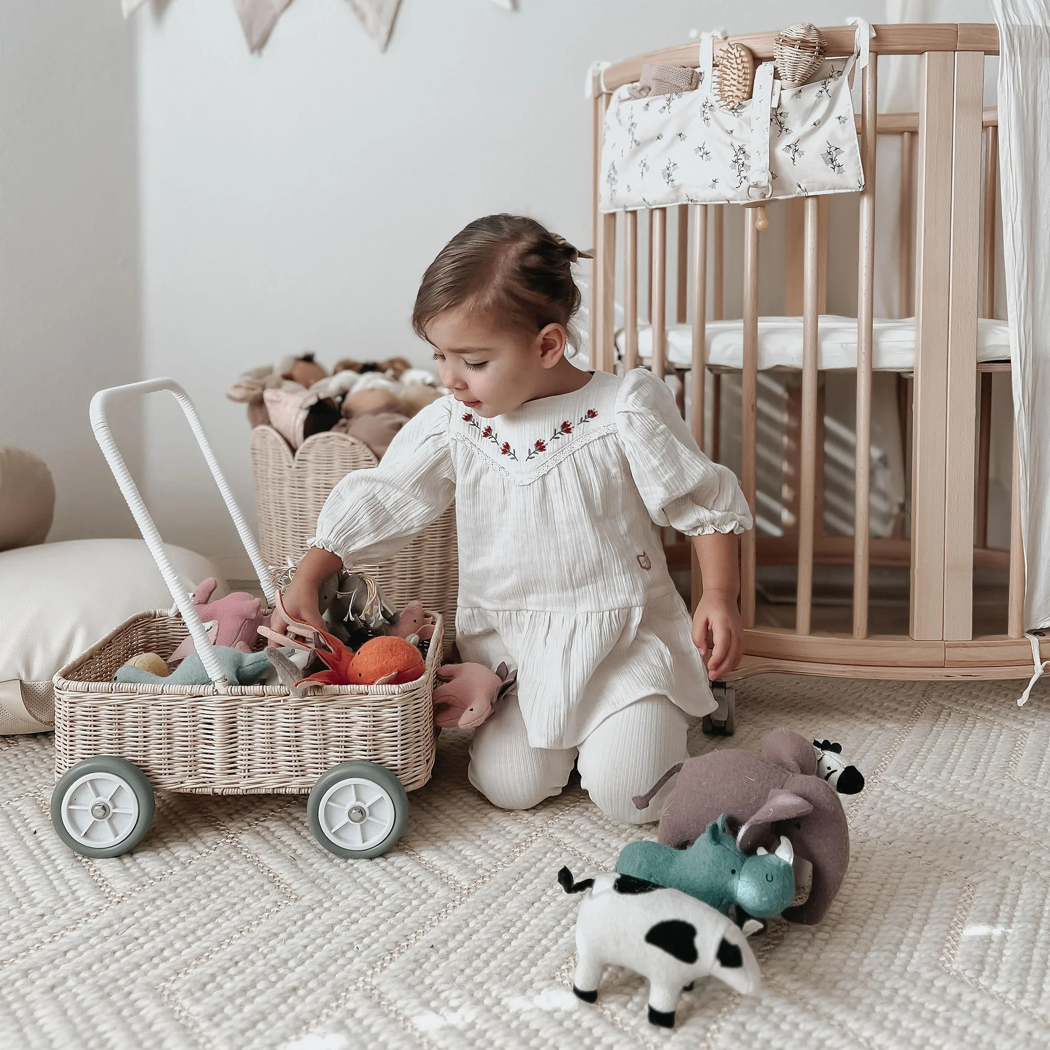 Rattan Wamble Walker - Straw - Image 5