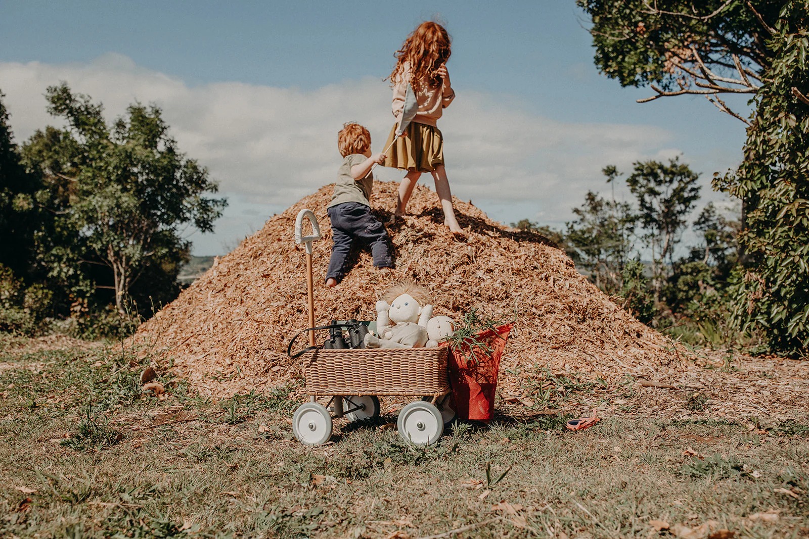 Rattan Wonder Wagon - Natural - Image 6
