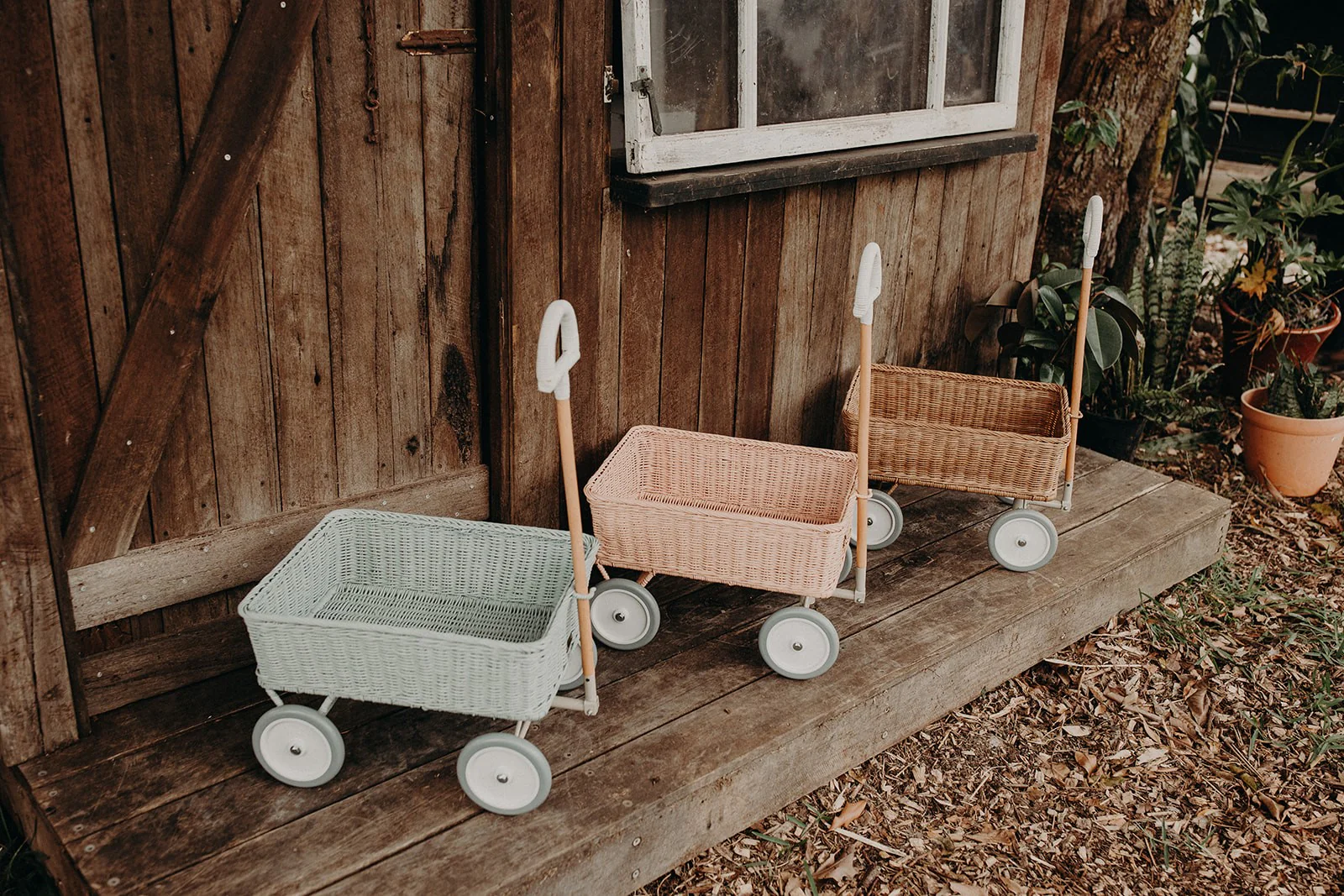 Rattan Wonder Wagon - Rose - Image 8