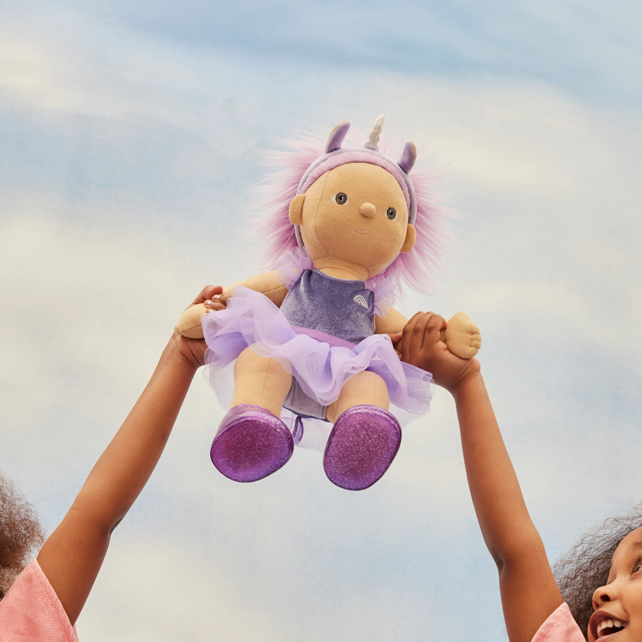Unicorn Dream Dinkum Doll - Violet - Image 9