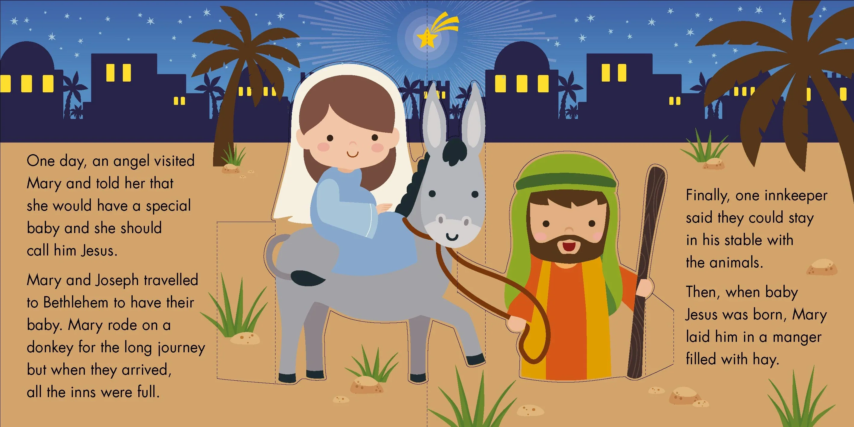 Pop-Up Book - The Nativity - Image 2