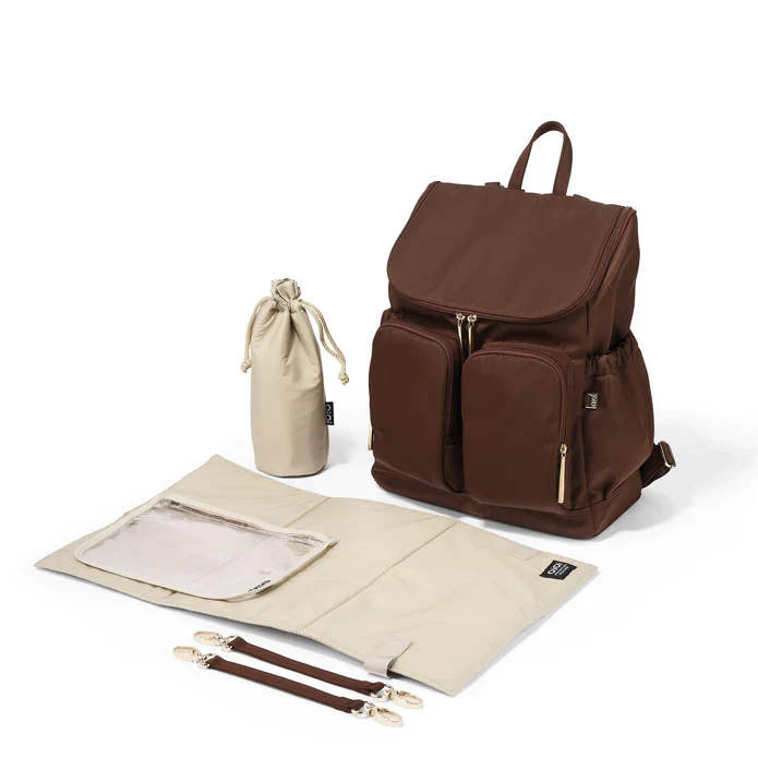 Signature Backpack - Chocolate Nylon - Image 4