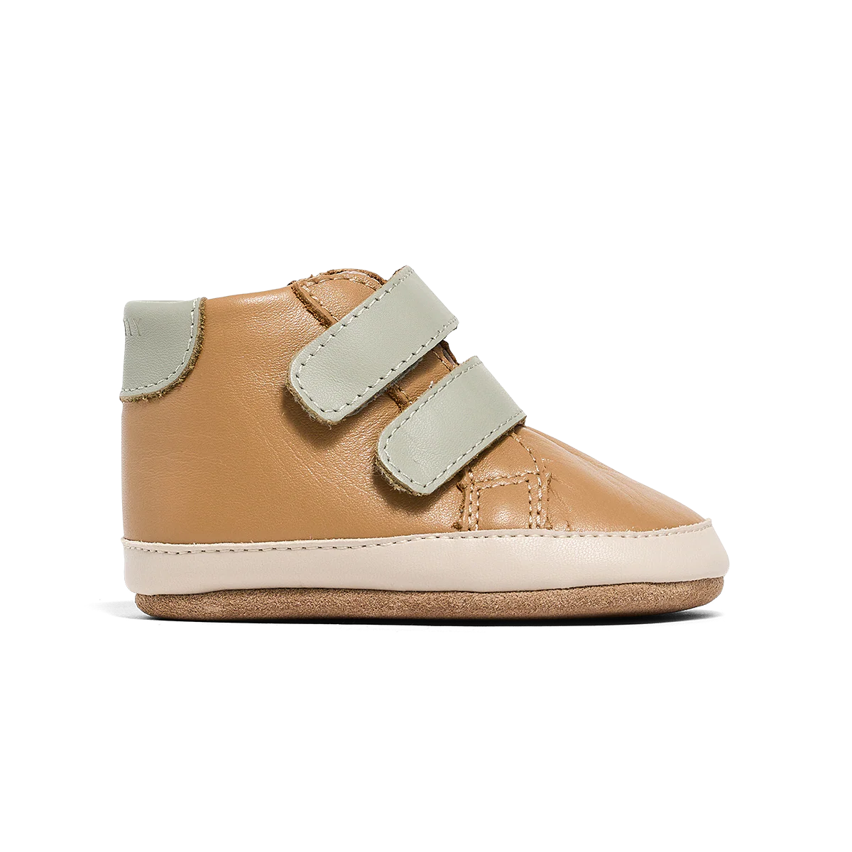Pretty Brave Baby Hi-Top Tan/Sage - Image 5