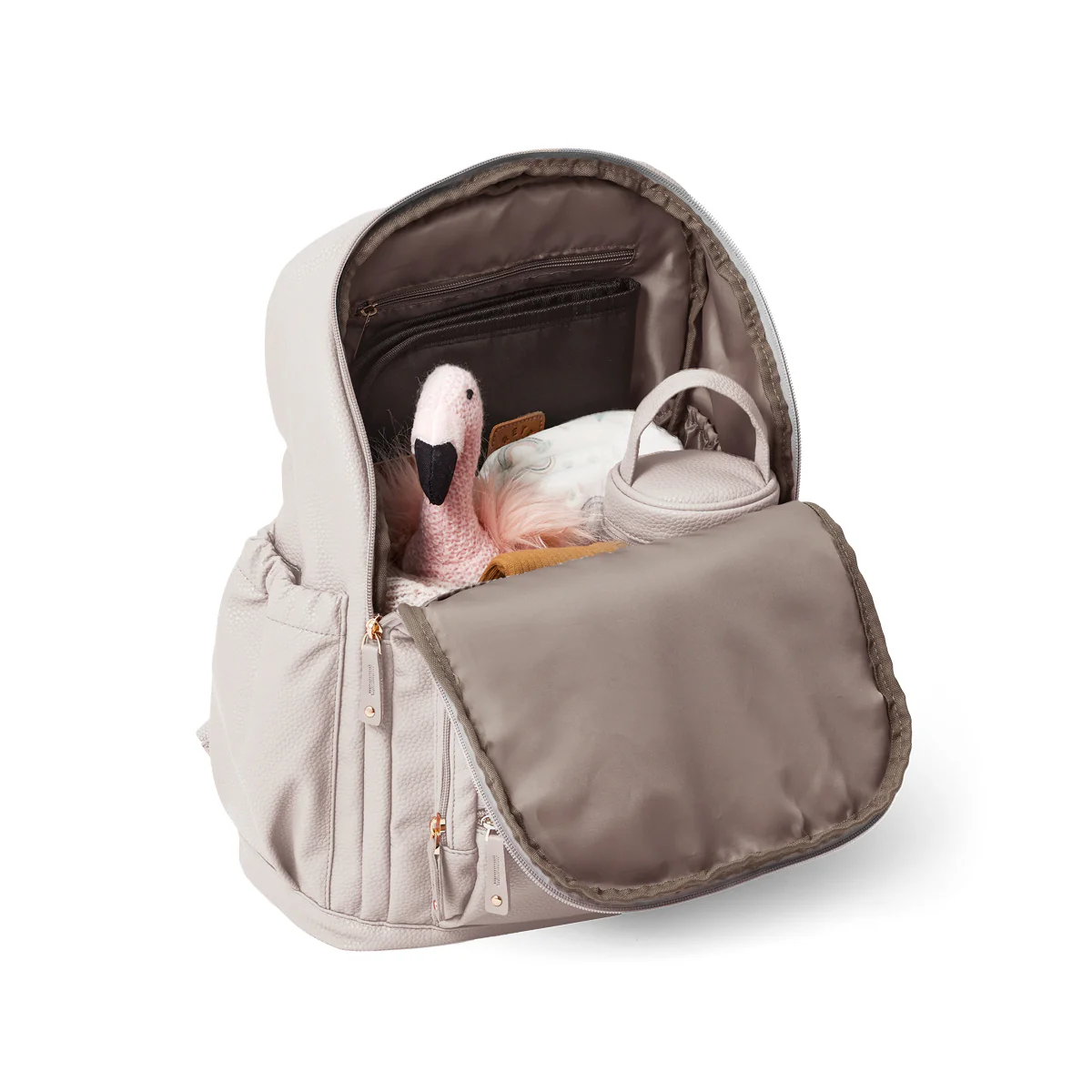 Chloe Backpack - Stone Pebble - Image 3