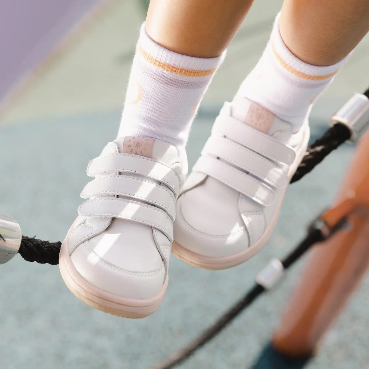 Pretty Brave Happy Trainer - White/Blush - Image 4