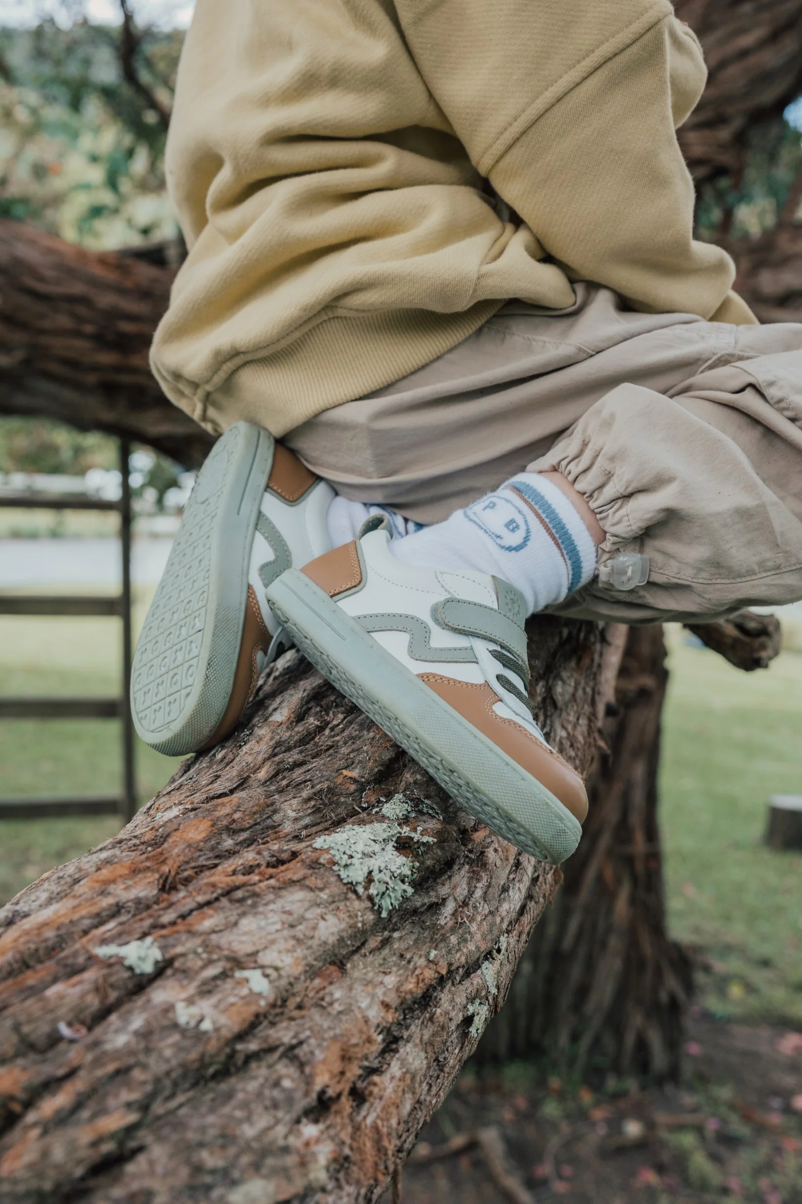 XO Trainer Sage/Tan Combo - Image 3