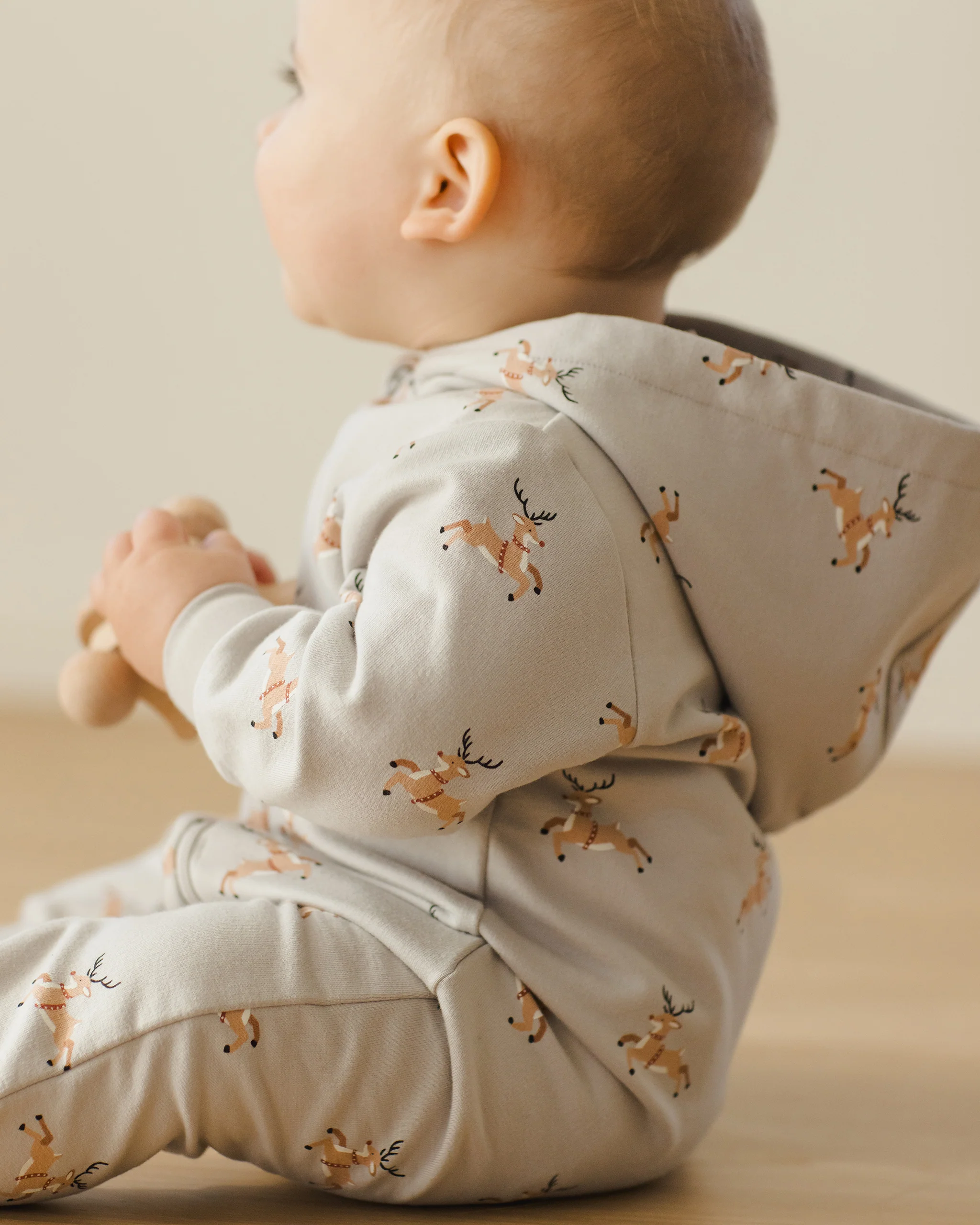Hooded Jumpsuit - Reindeer - Image 3