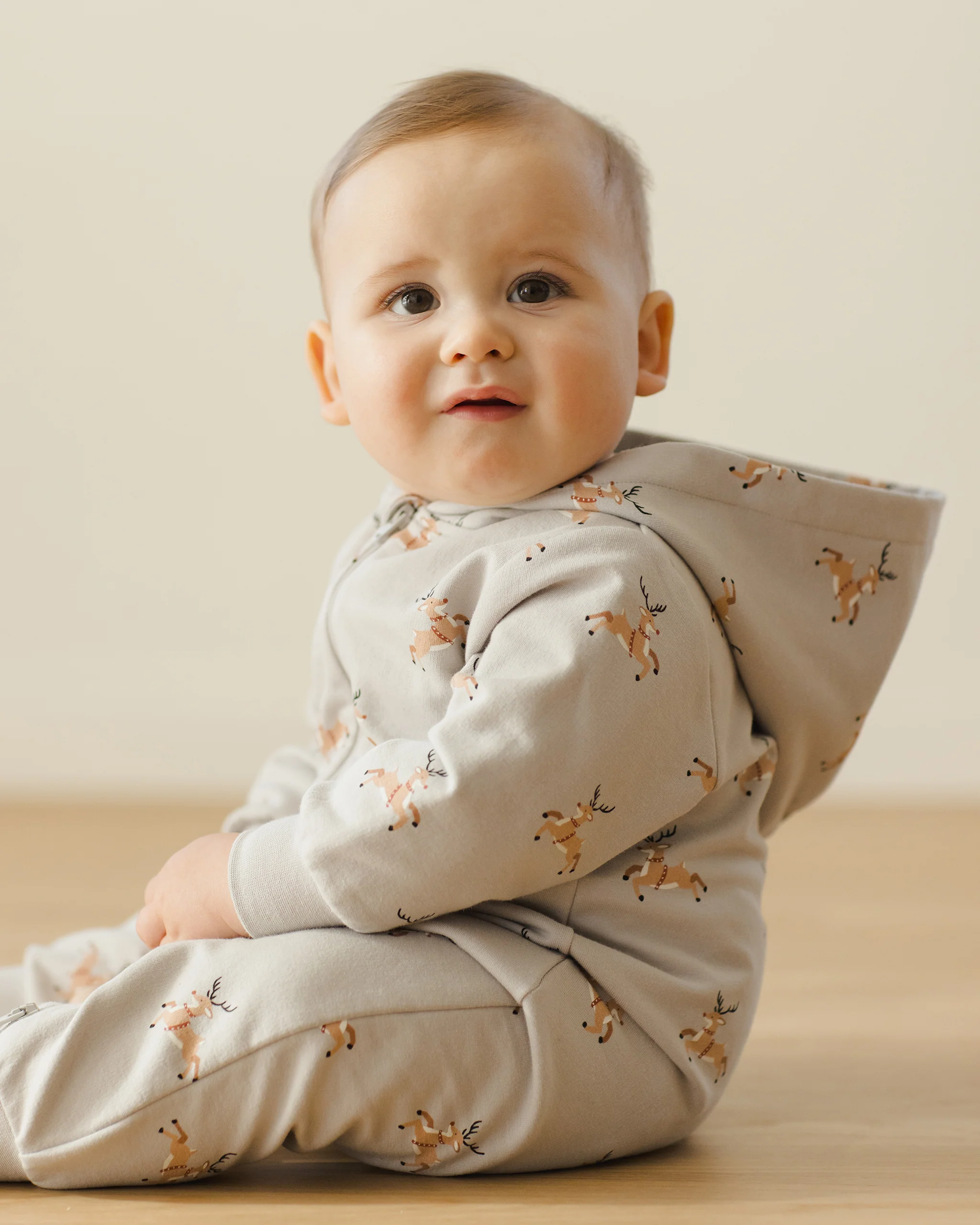 Hooded Jumpsuit - Reindeer - Image 4