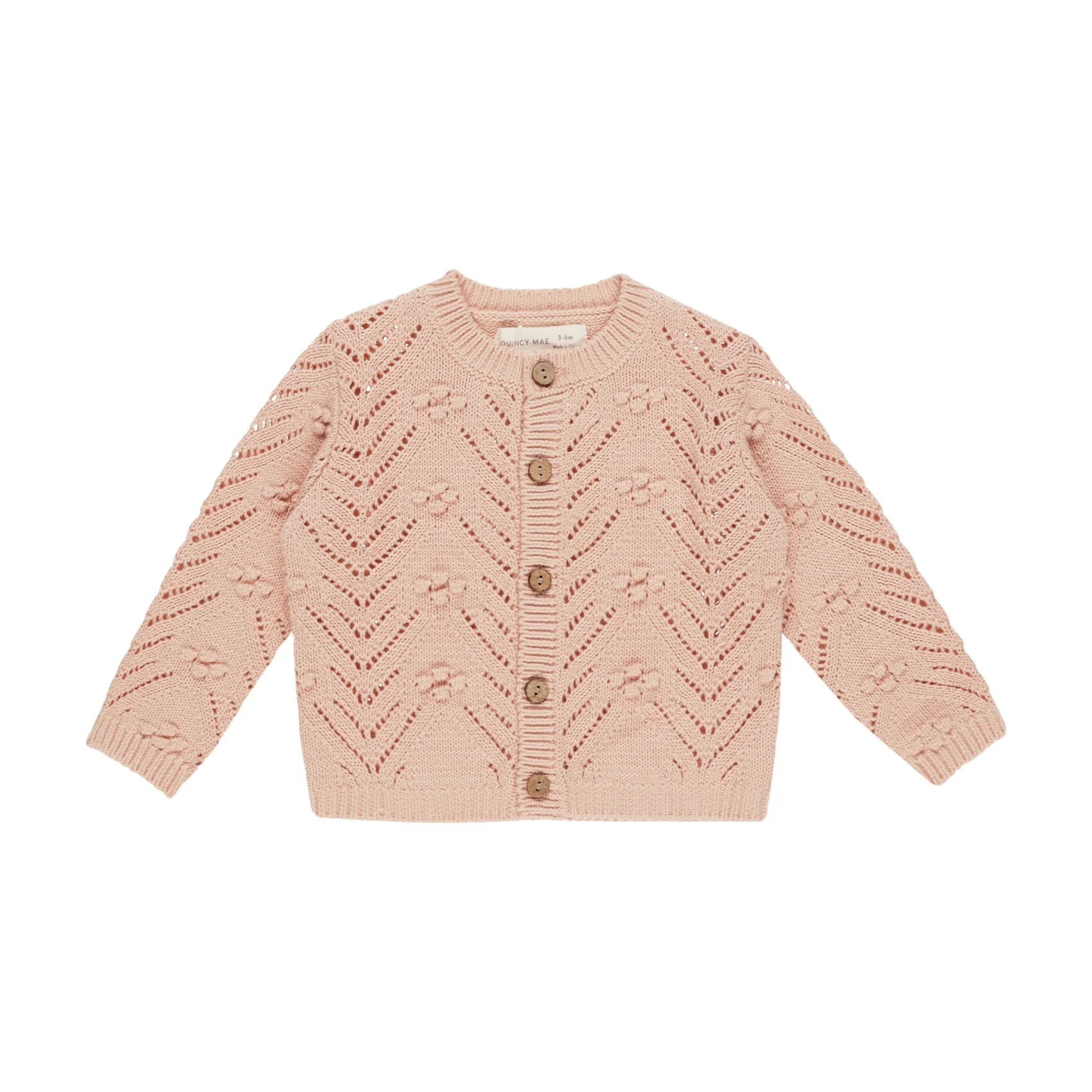 Knit Cardigan - Melon
