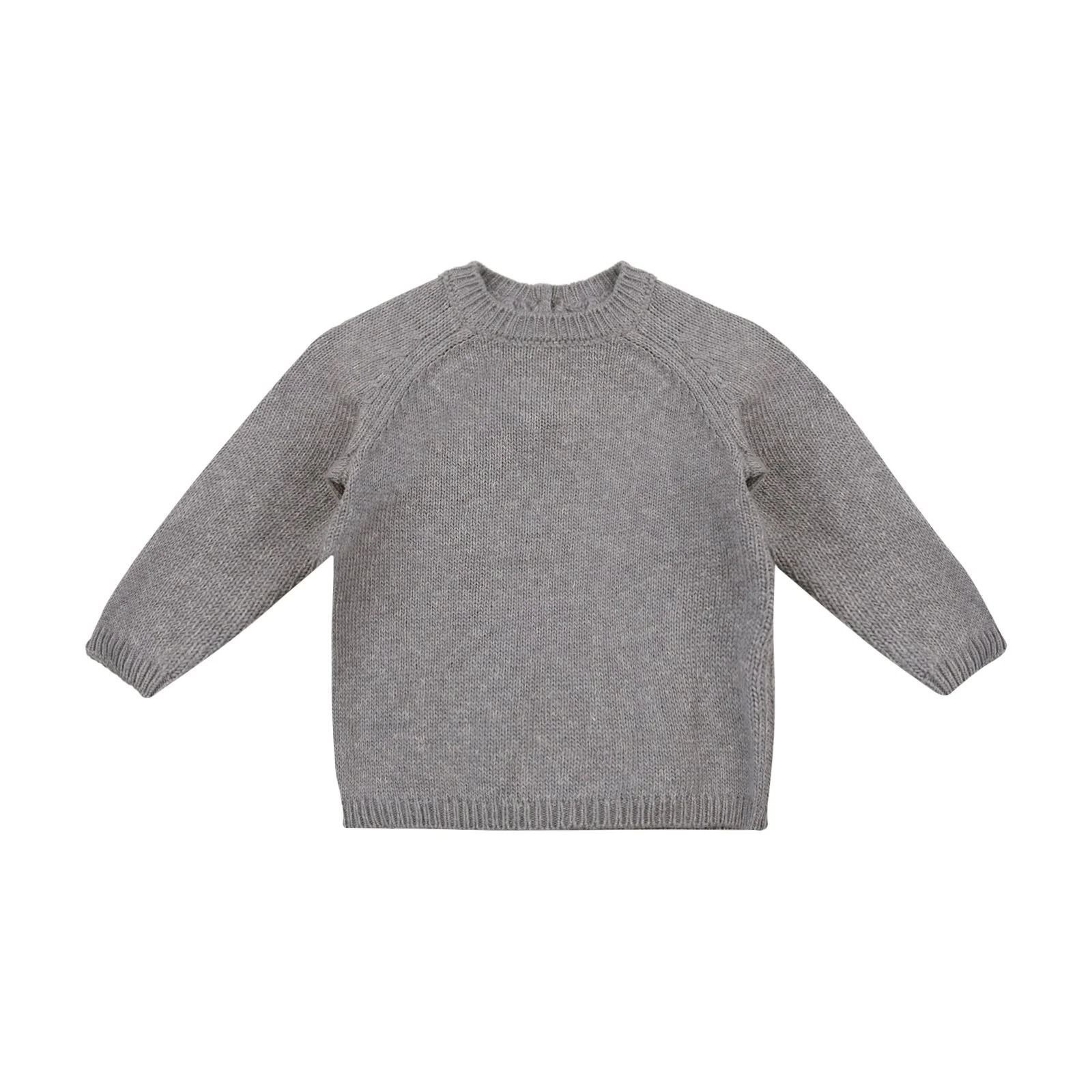 Quincy Mae Knit Sweater - Heathered Lagoon