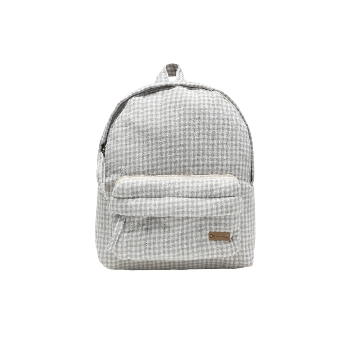 Mini Backpack - Blue Gingham