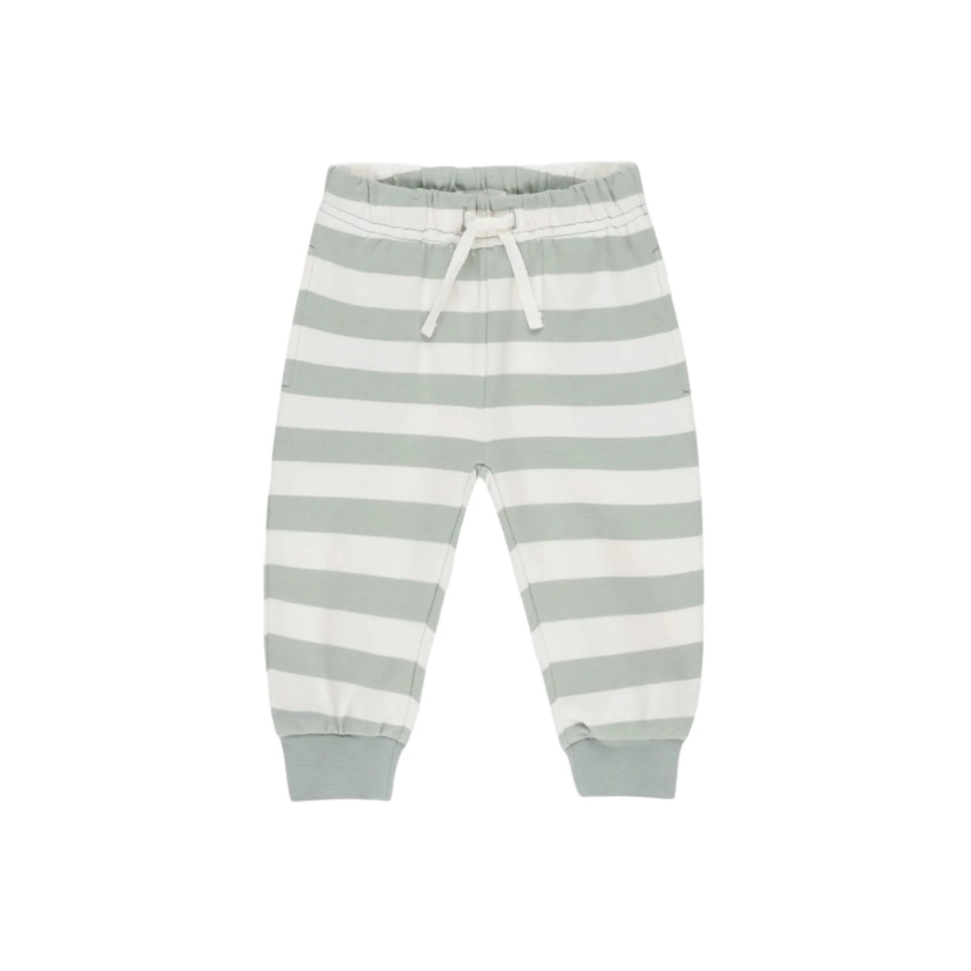 Relaxed Sweatpant - Sage Stripe