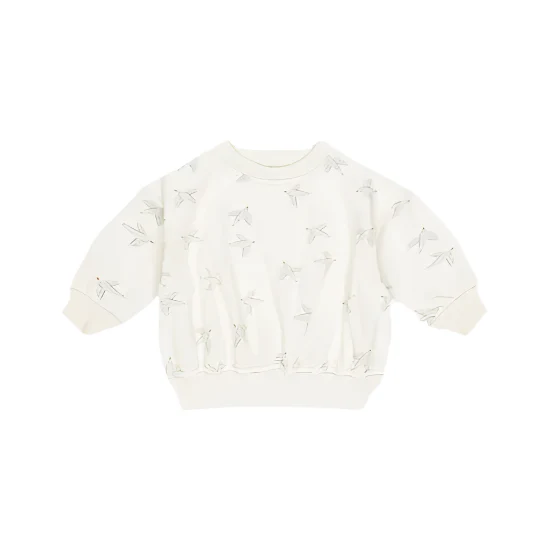 Relaxed Sweatshirt - Birds
