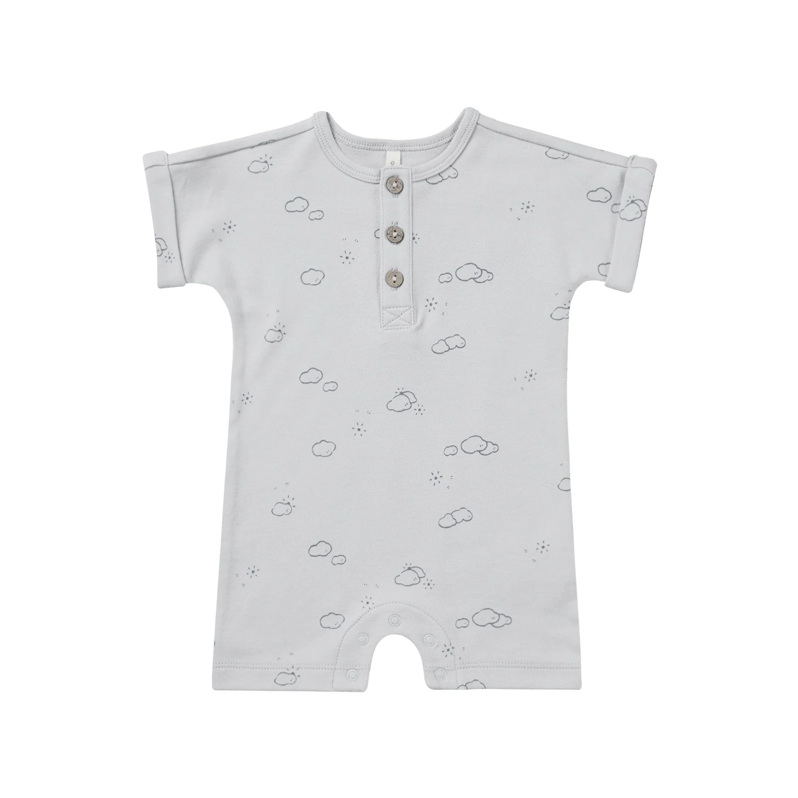 Quincy Mae Short Sleeve One-Piece - Sunny Day