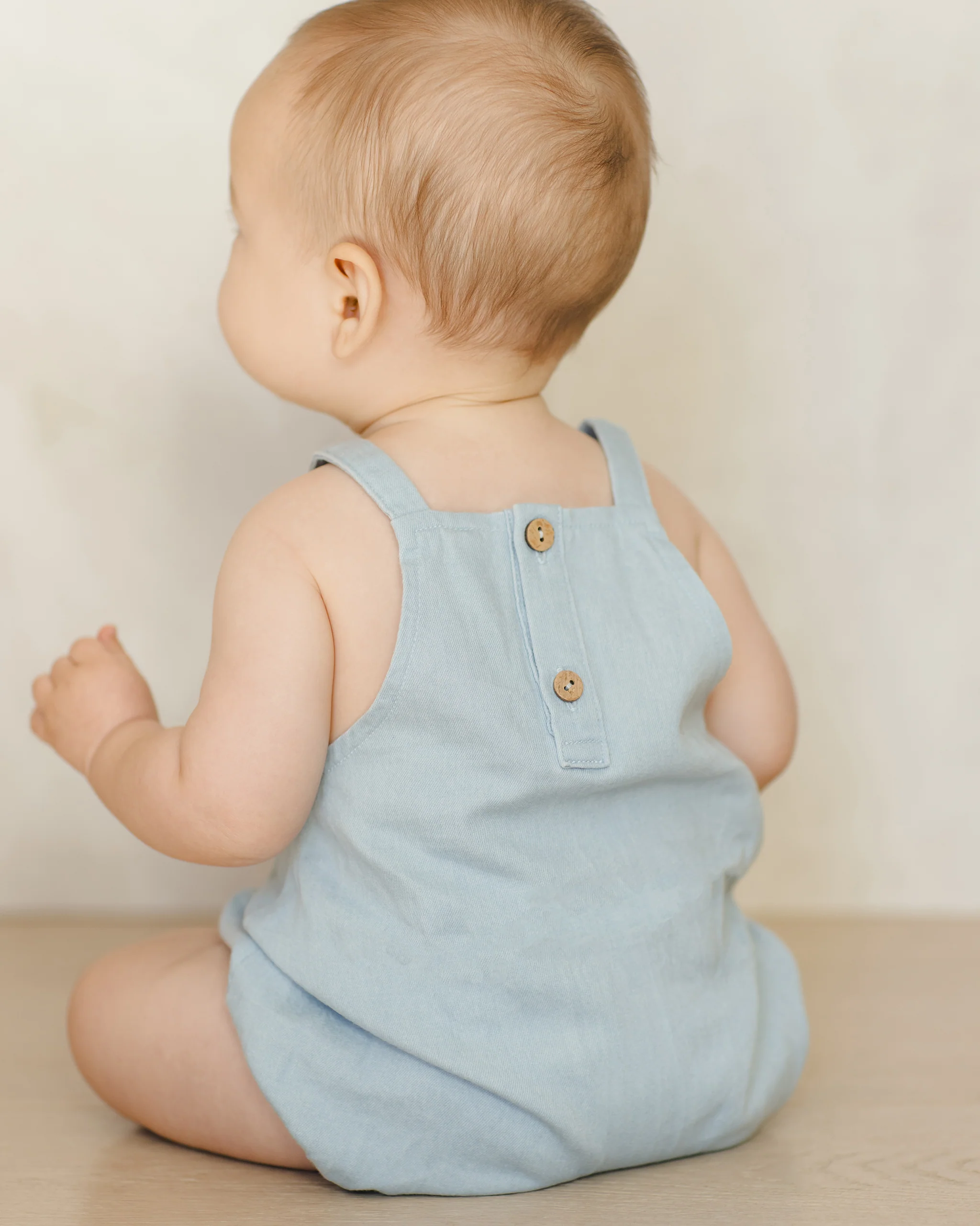 Thomas Romper - Chambray - Image 4