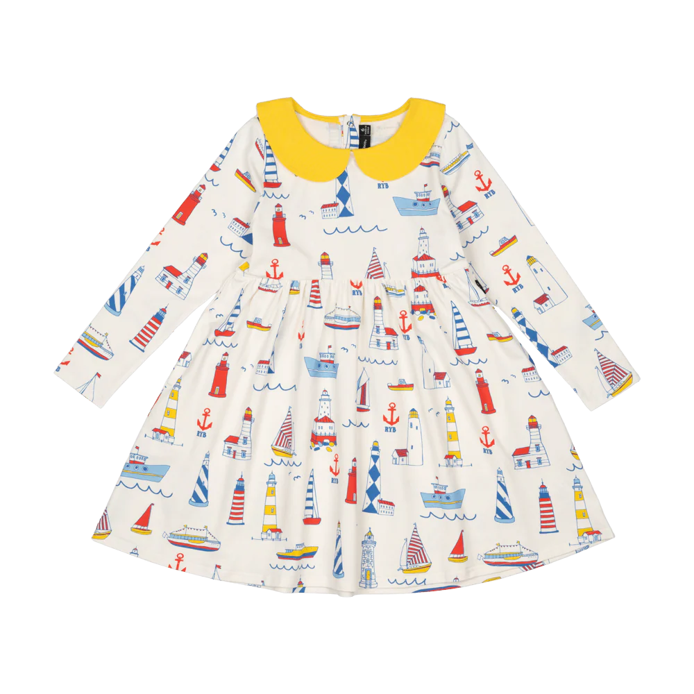 Peter Pan Dress - High Seas